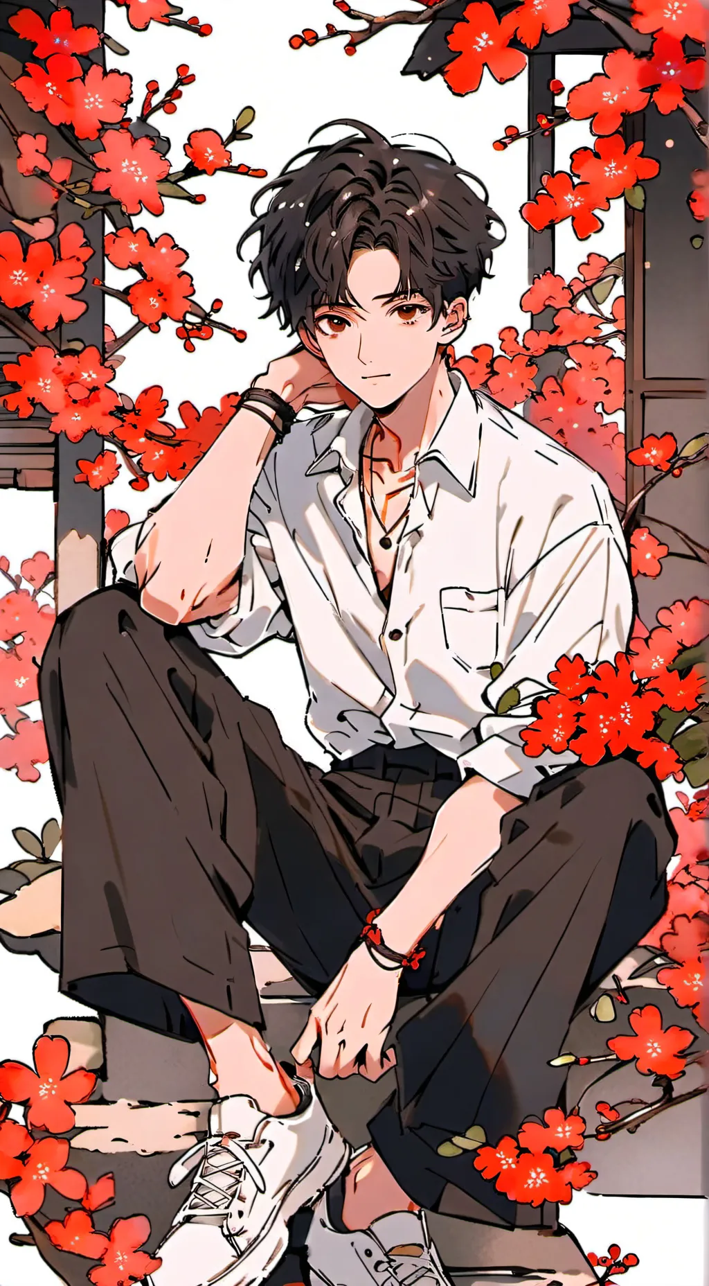 ai character: ren background