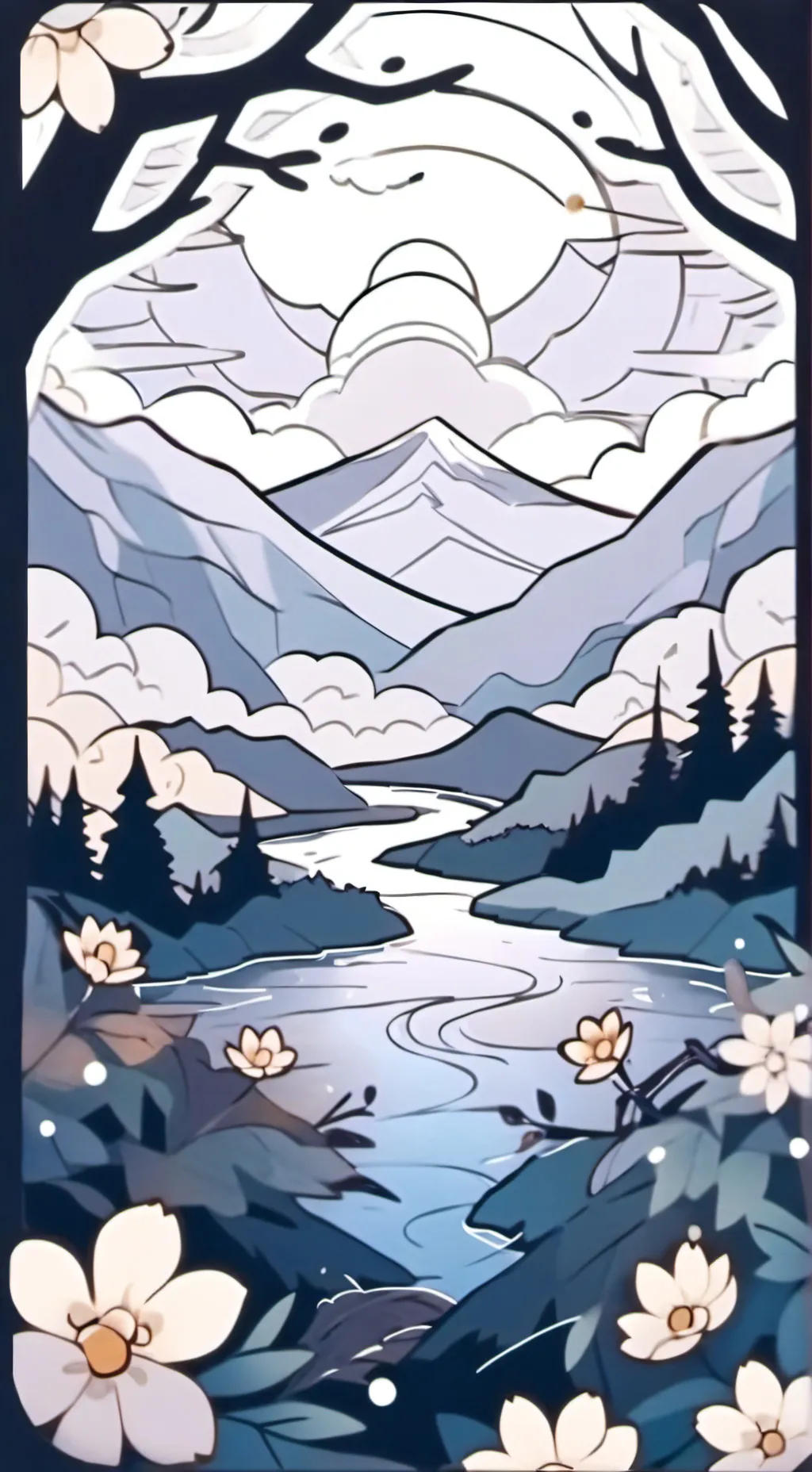 ai character: Purin (my FPE oc) background