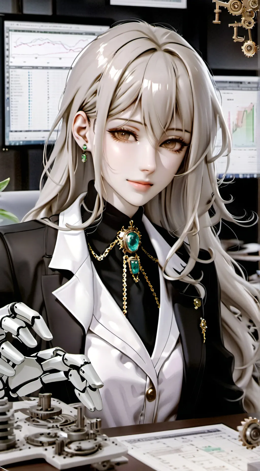 ai character: Dulce background