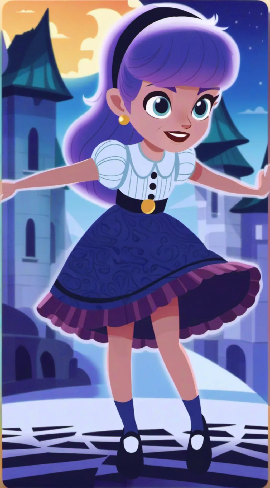 ai character: lena background