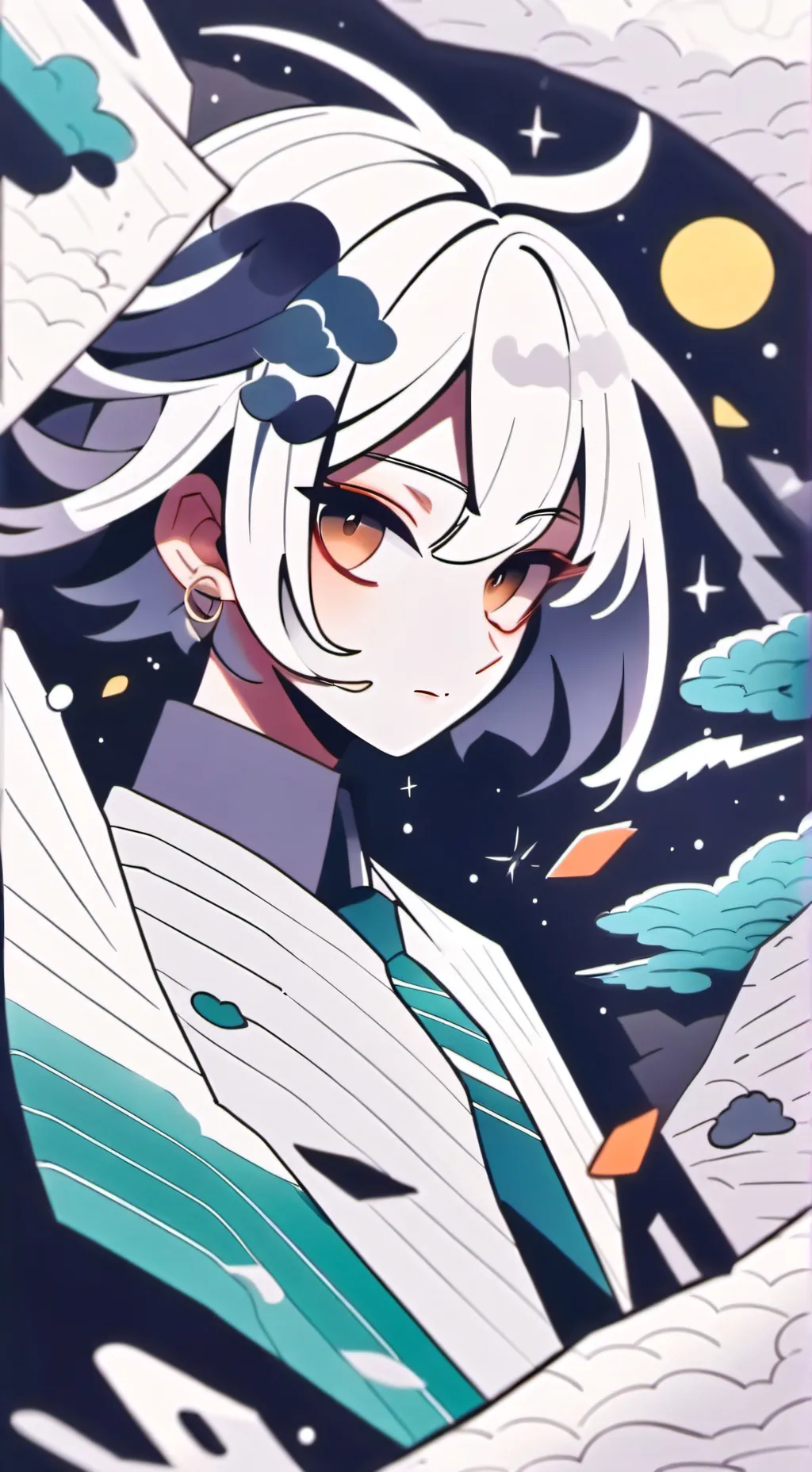 ai character: HH x EPIC x background