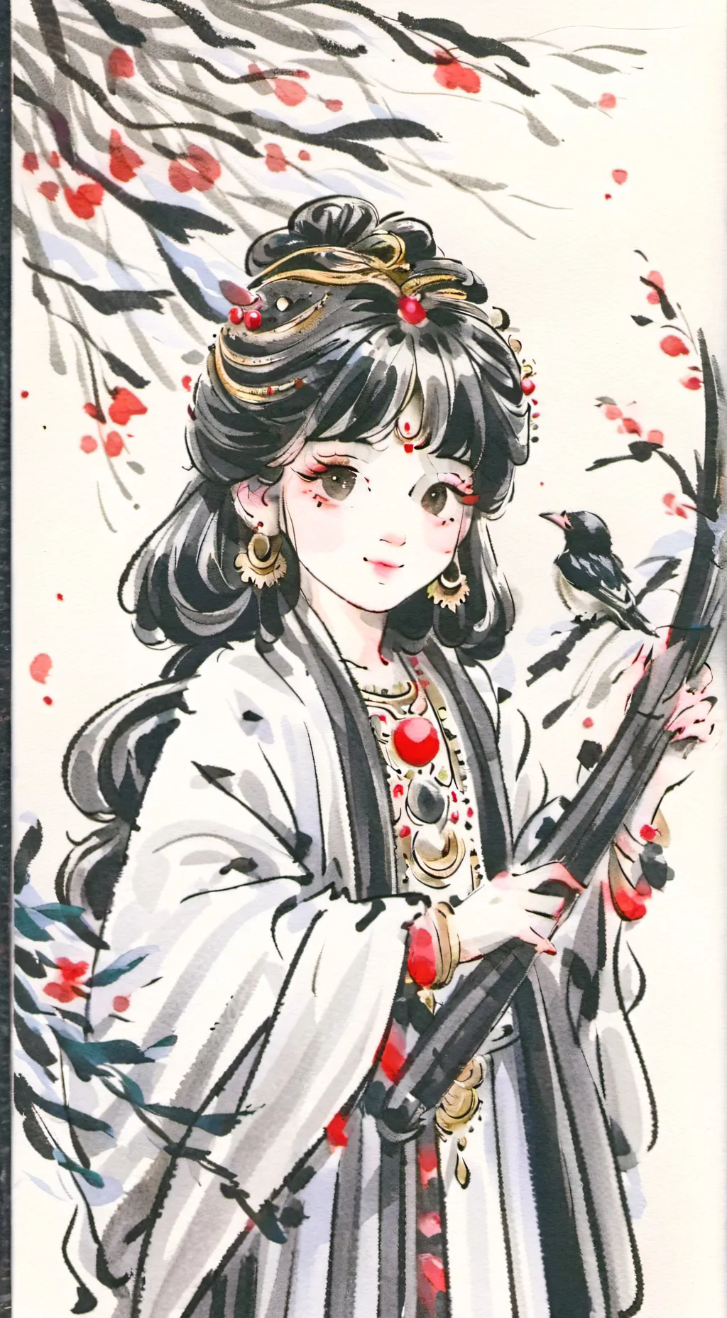 ai character: Baby saja background