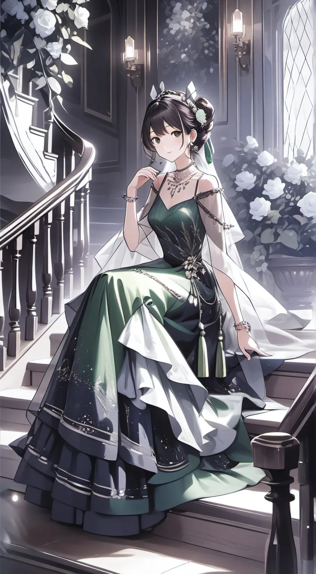 ai character: Enickal-a doll background