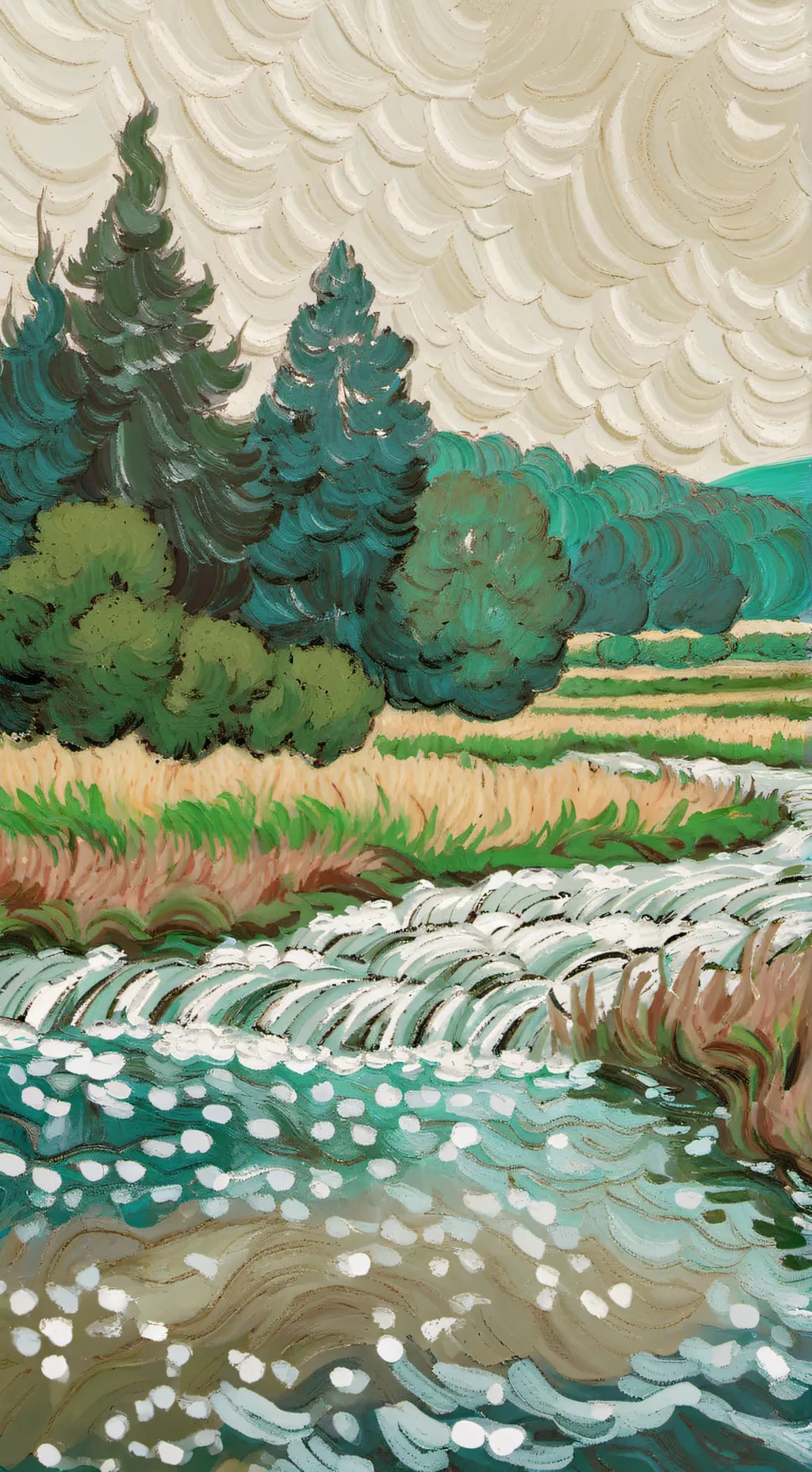 ai character: Brightsky :)  background