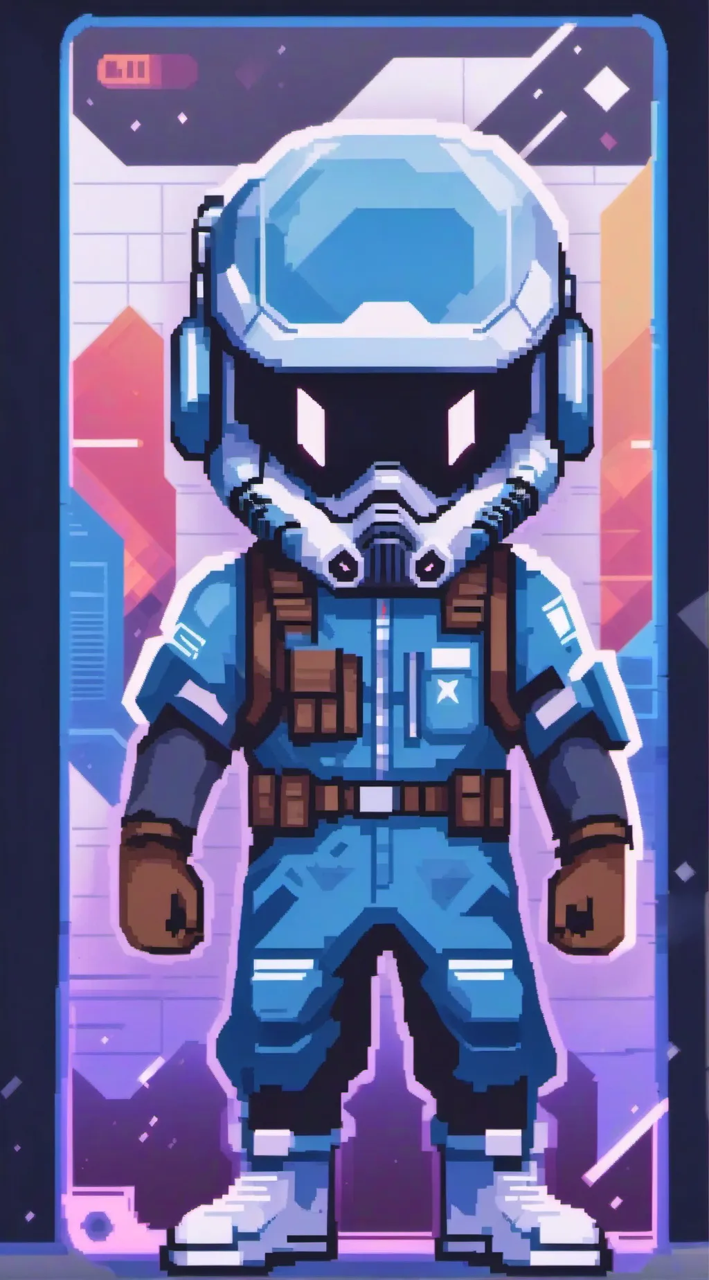 ai character: Cod  background