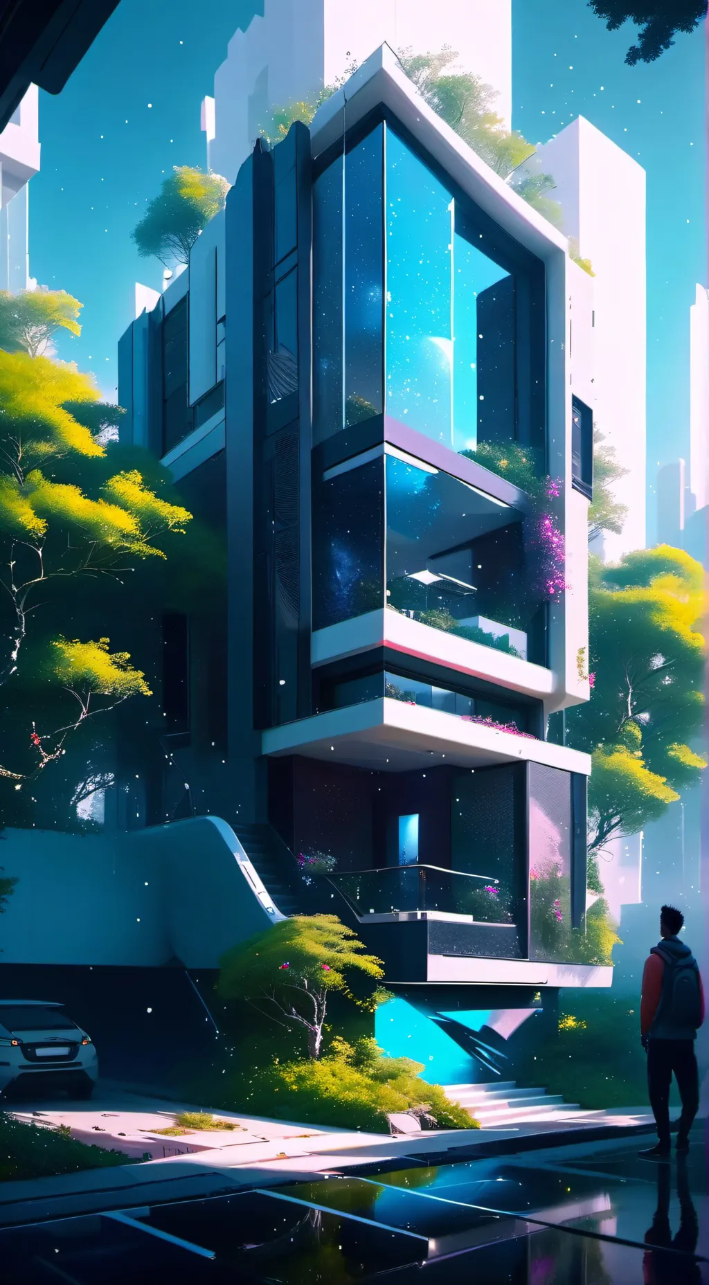 ai character: Huntrix house background