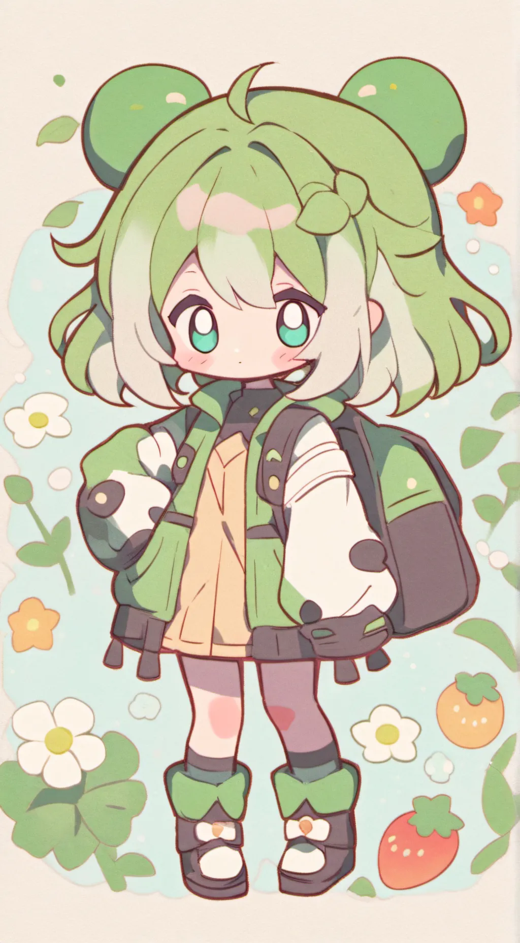 ai character: She loves you background