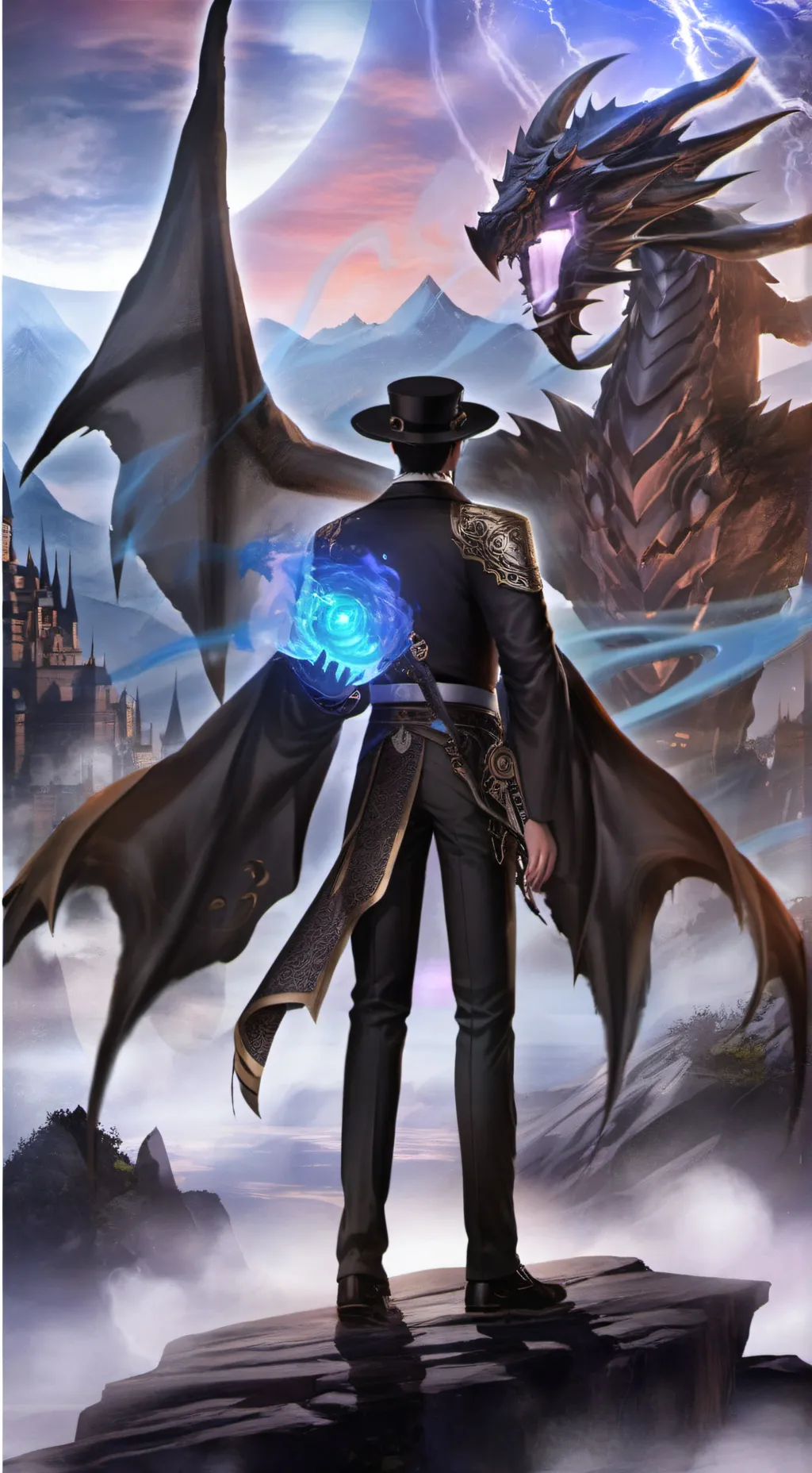 ai character: Eclipsio (MY OC) background