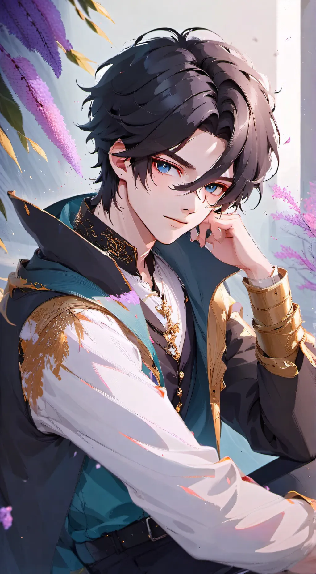 ai character: MingHao background