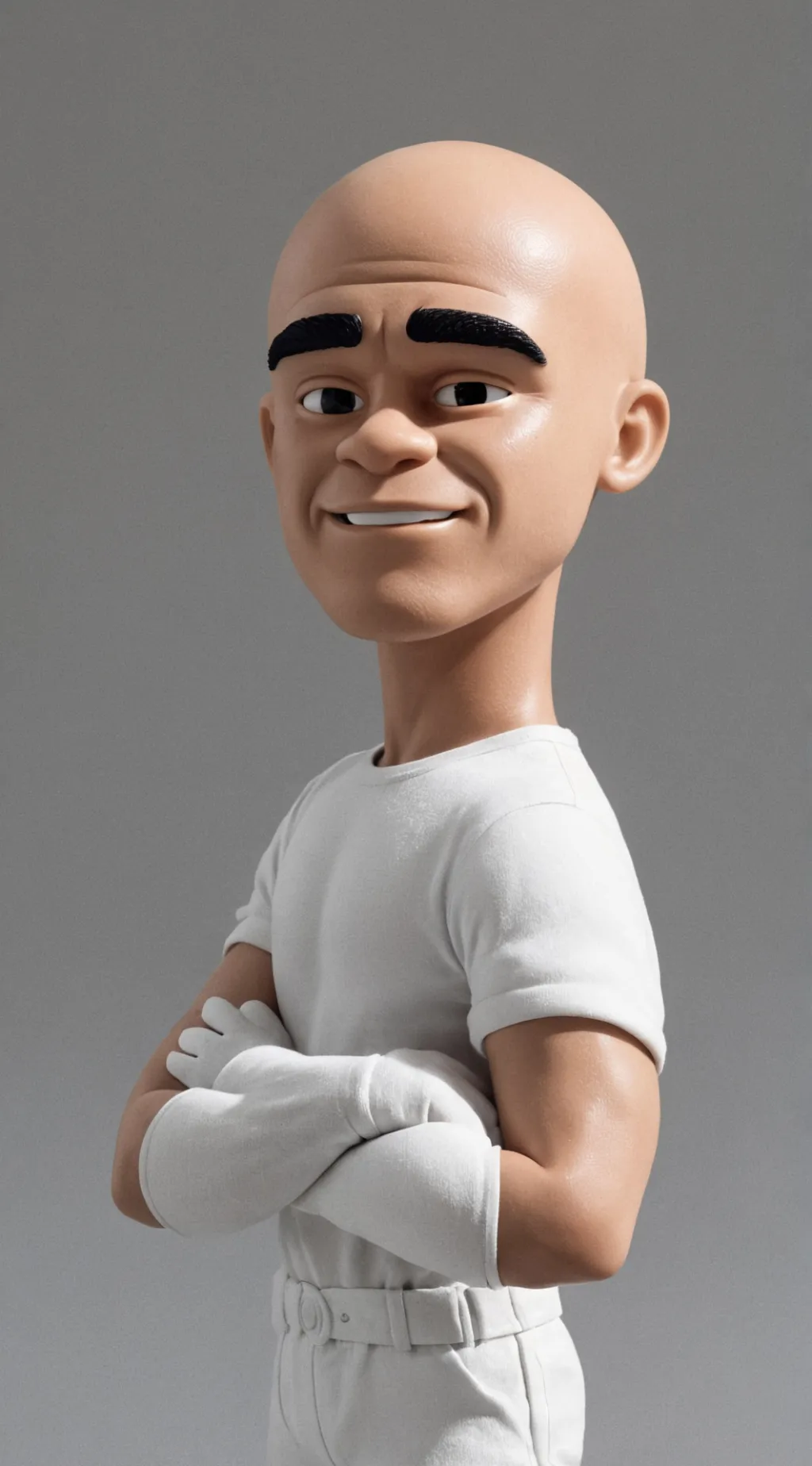 ai character: mr clean background
