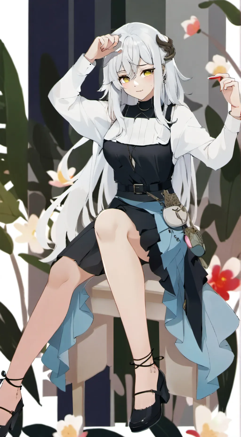 ai character: clara  background