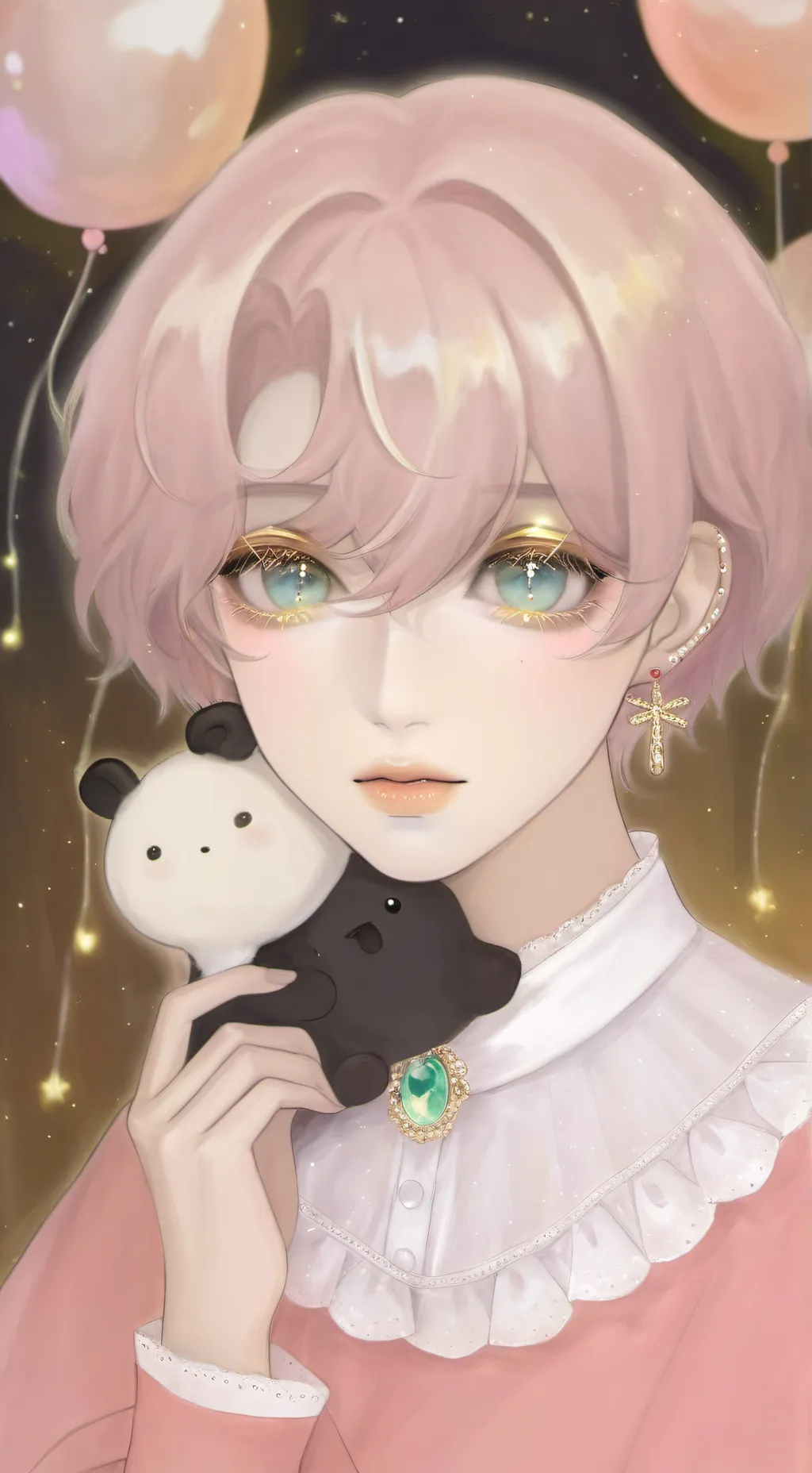 ai character: 💄Jake💄 background