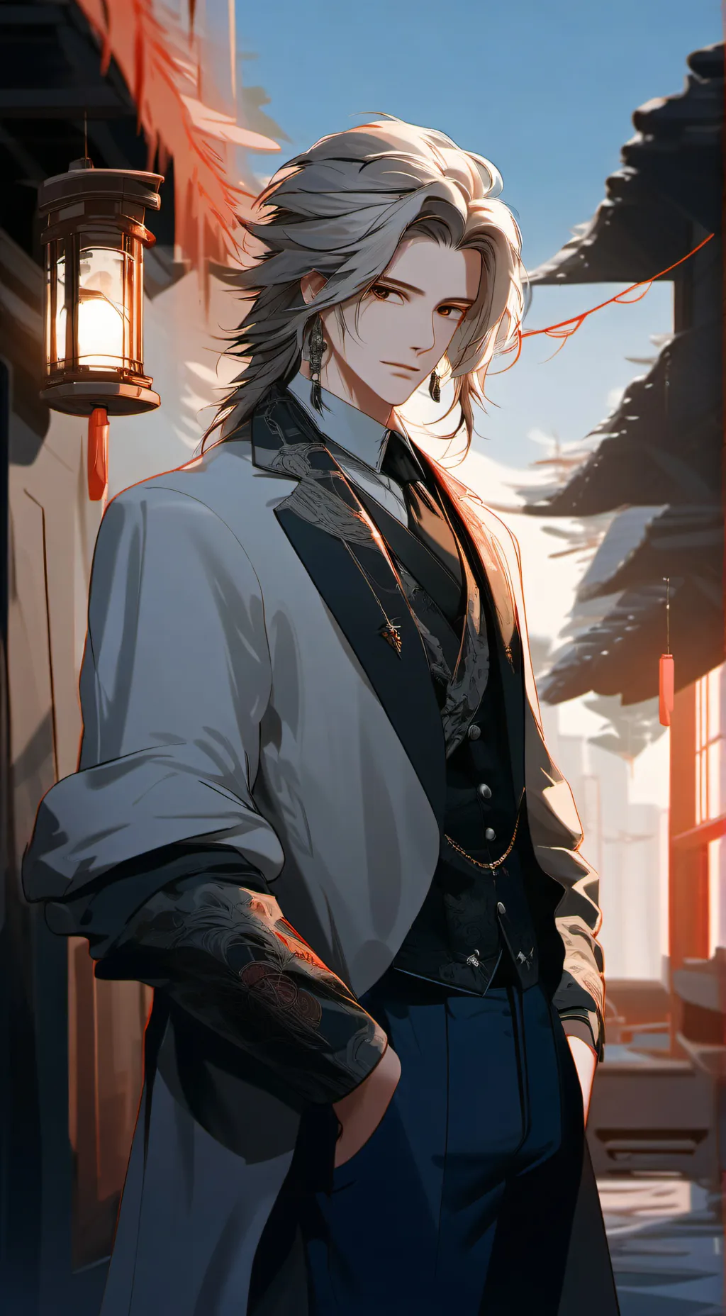 ai character: monde parralele background