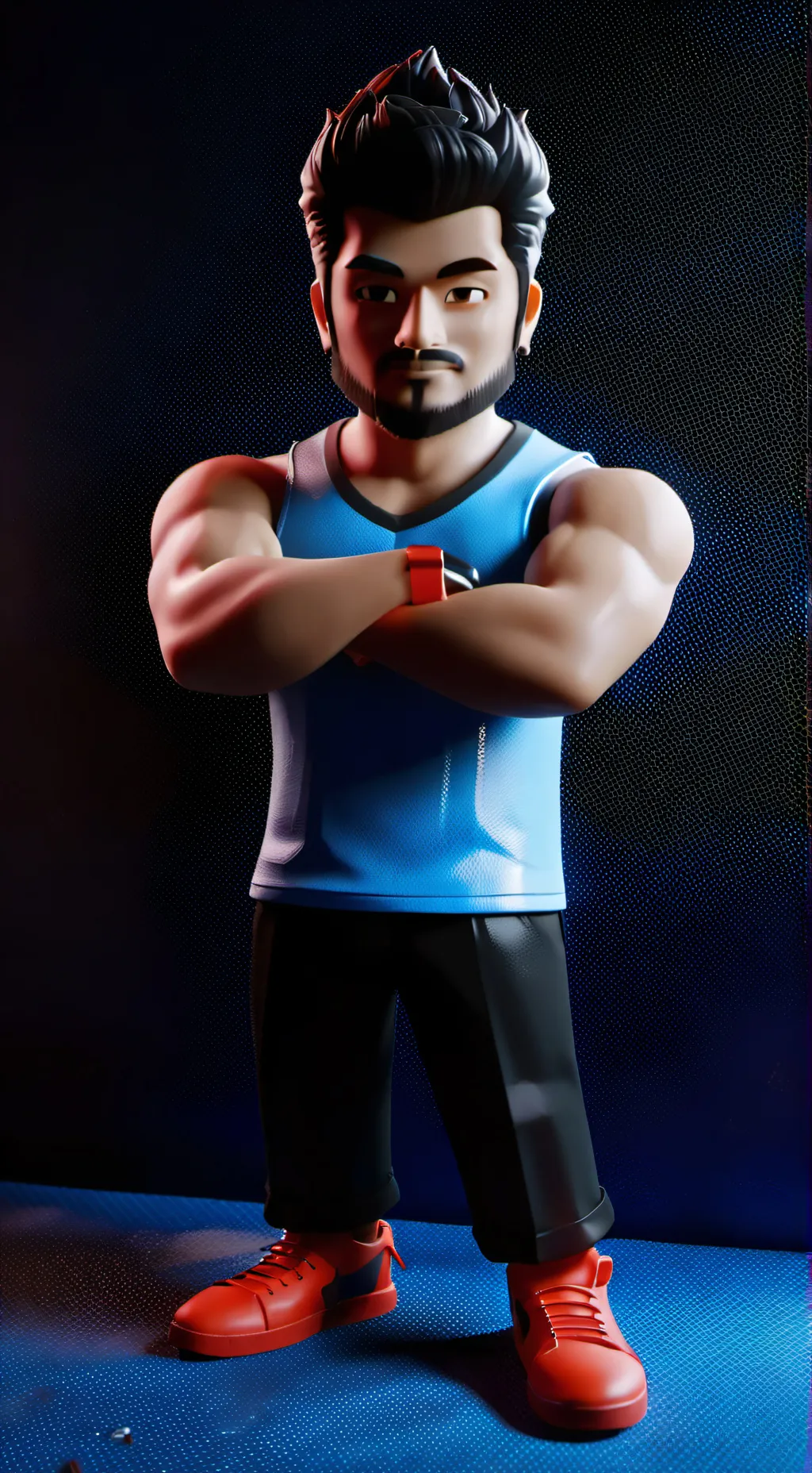 ai character: tower of hell background