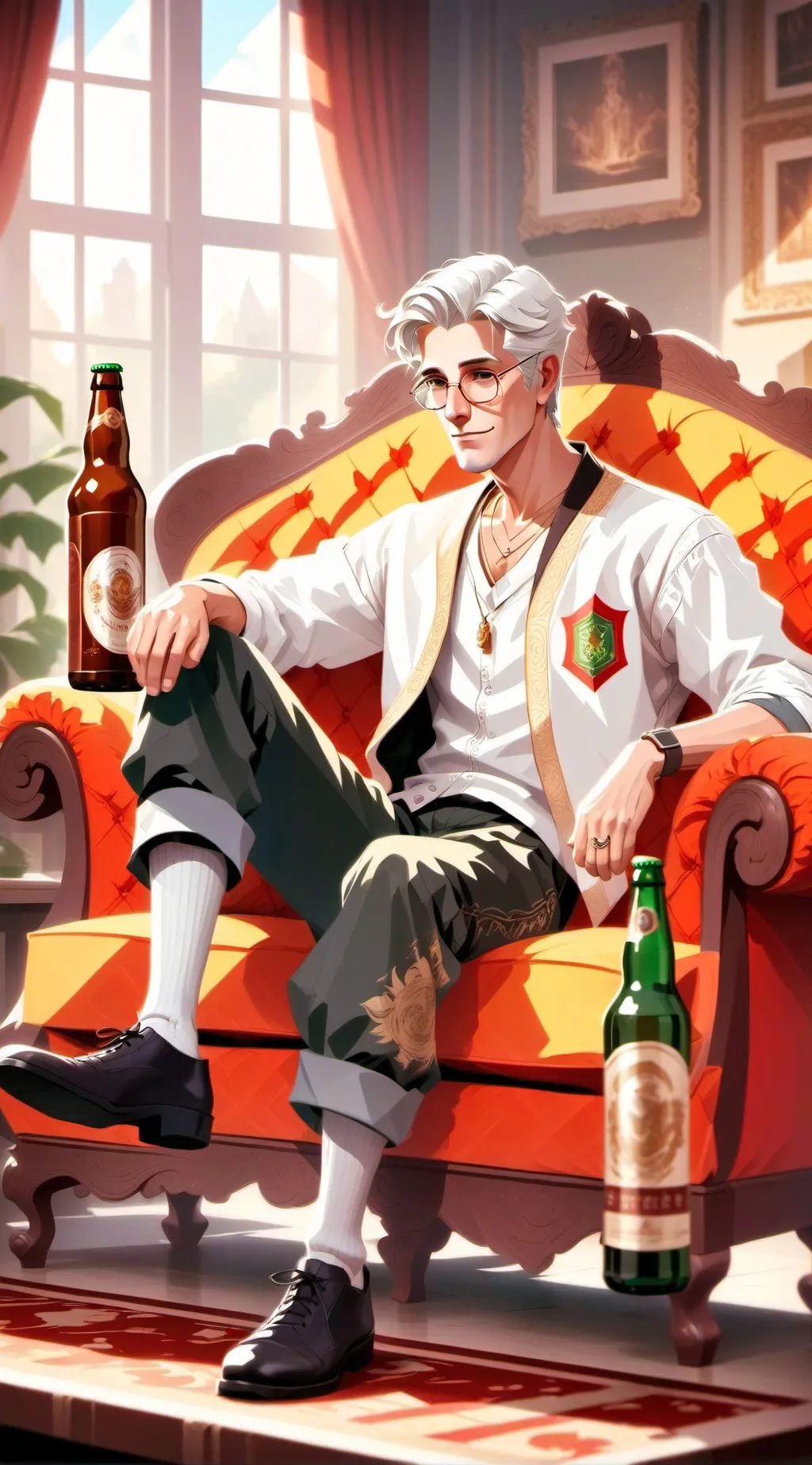 ai character: Brooklyn guy  background