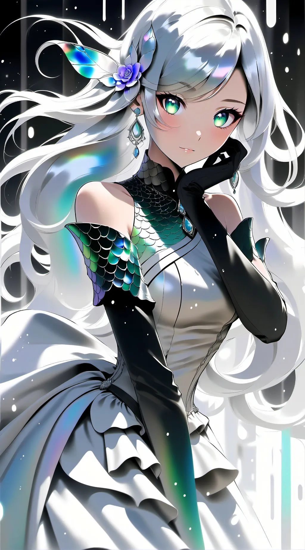 ai character: Garota atrevida  background