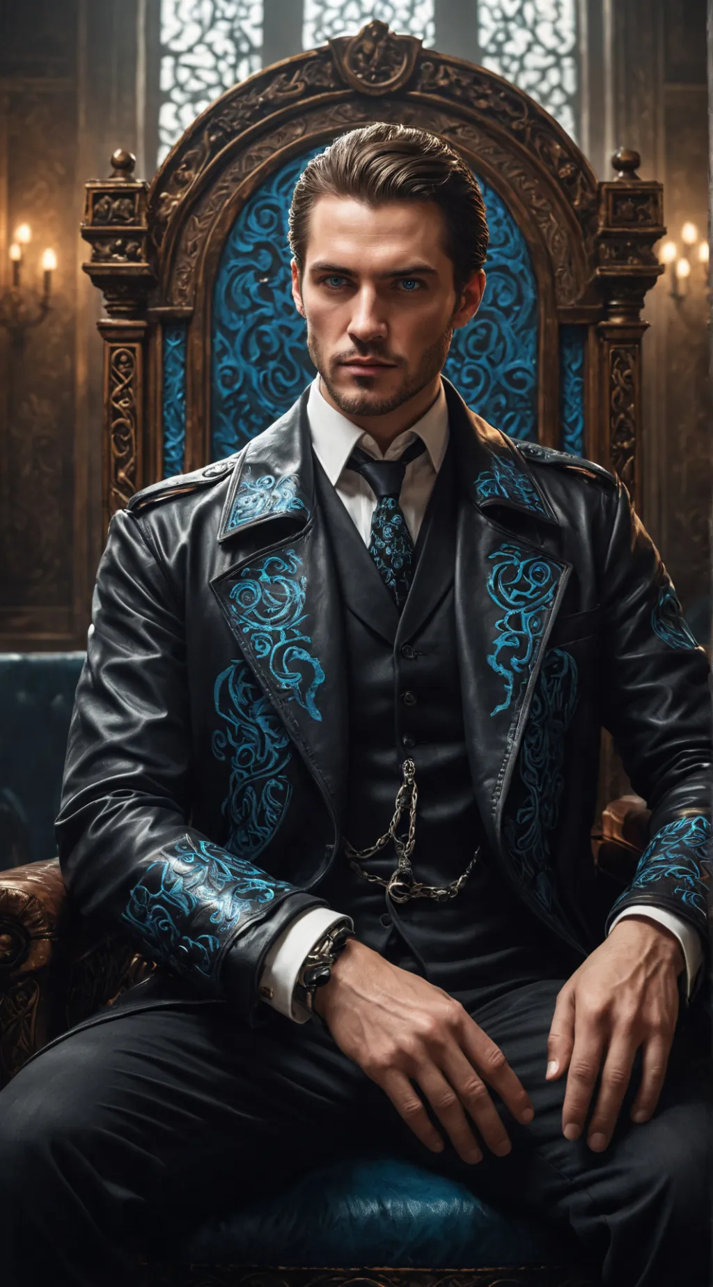 ai character: Lucien background