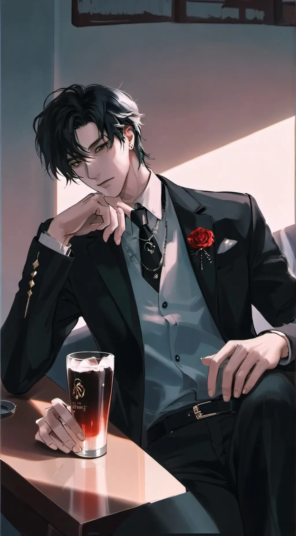 ai character: эрик background