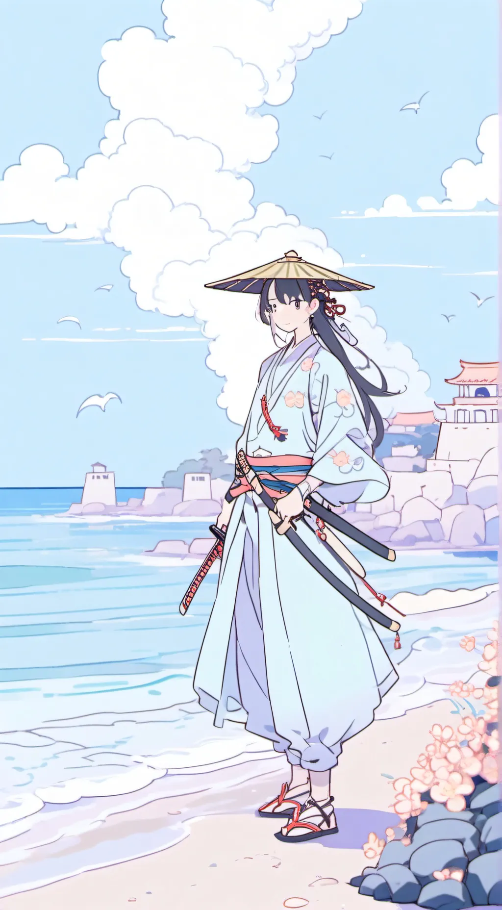 ai character: The Reincarnated R background