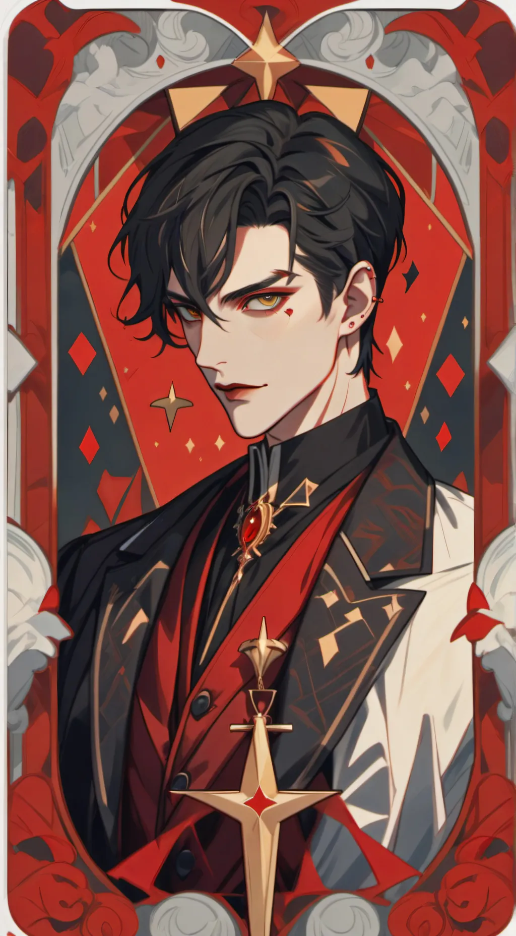 ai character: leavi background