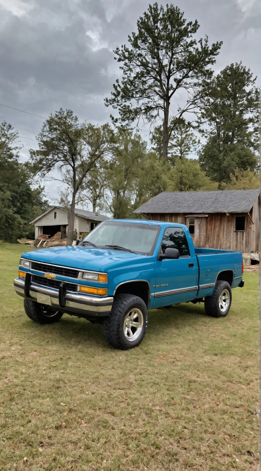 ai character: 1997 Silverado background
