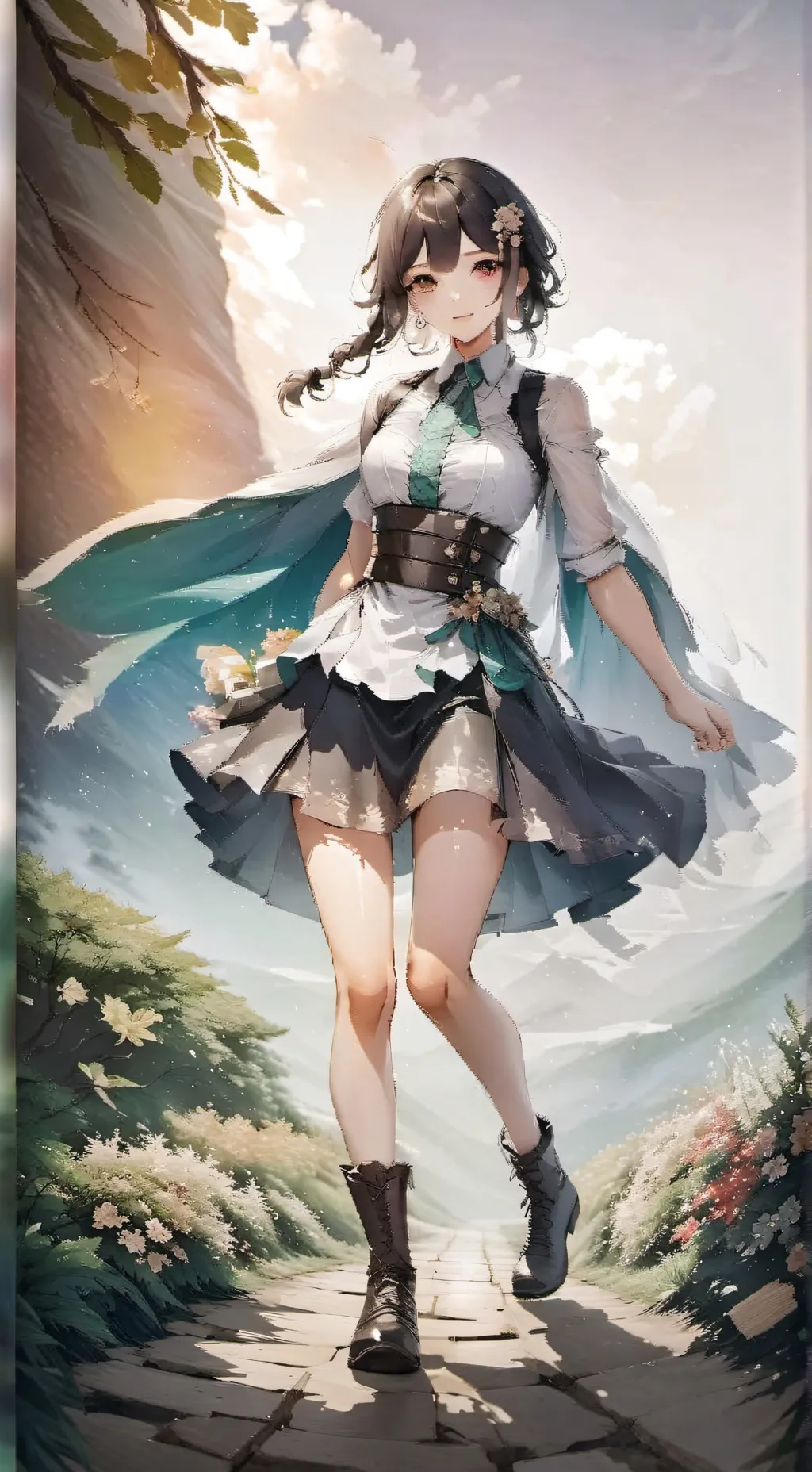 ai character: Mia background