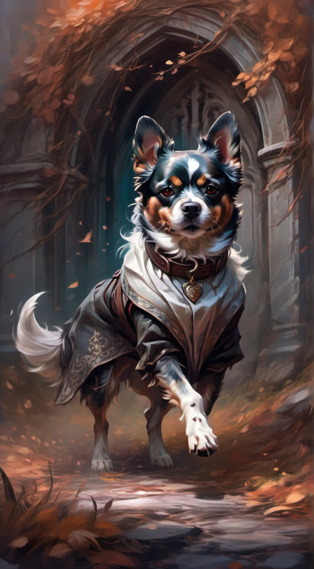 ai character: Muffin  background