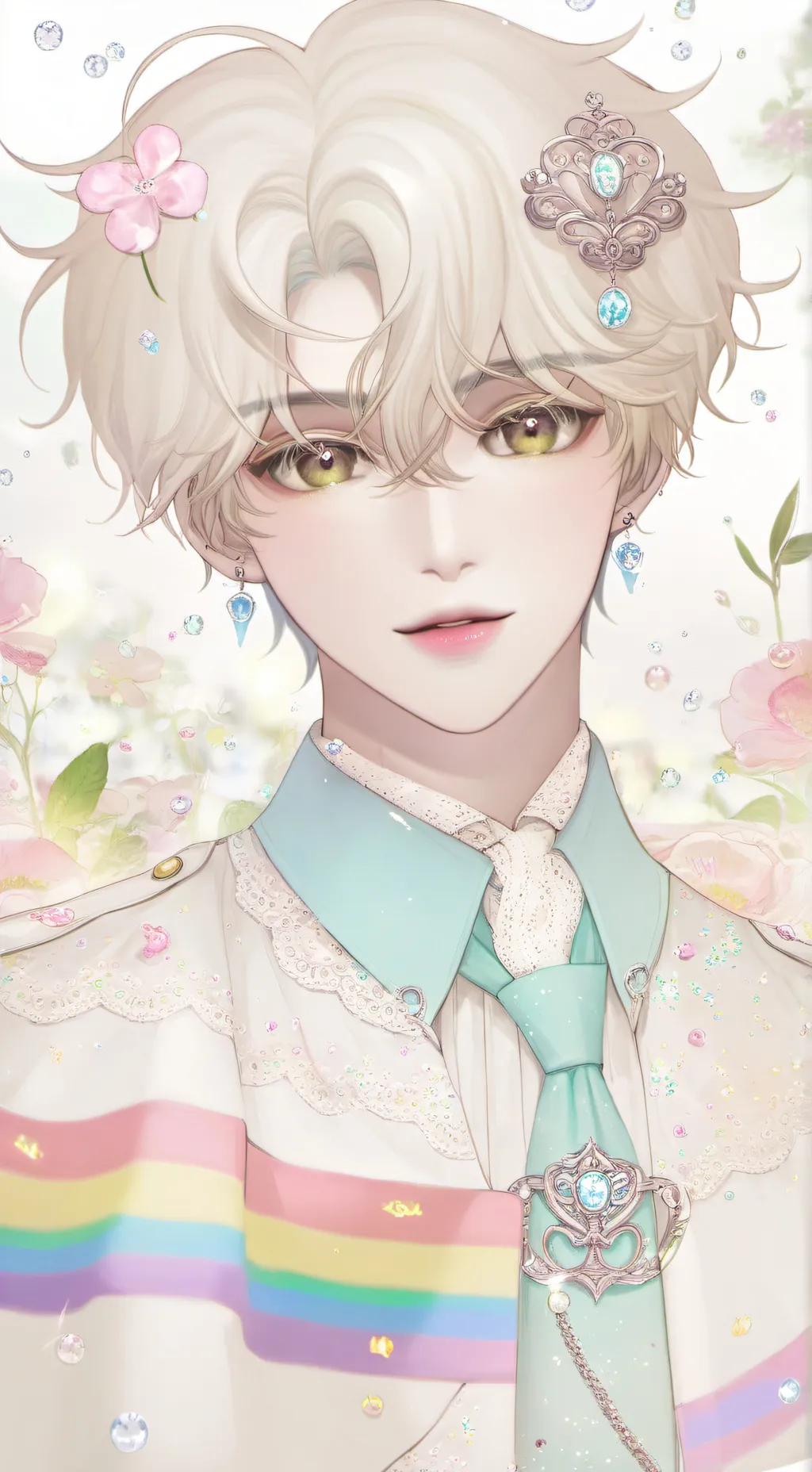 ai character: angel background