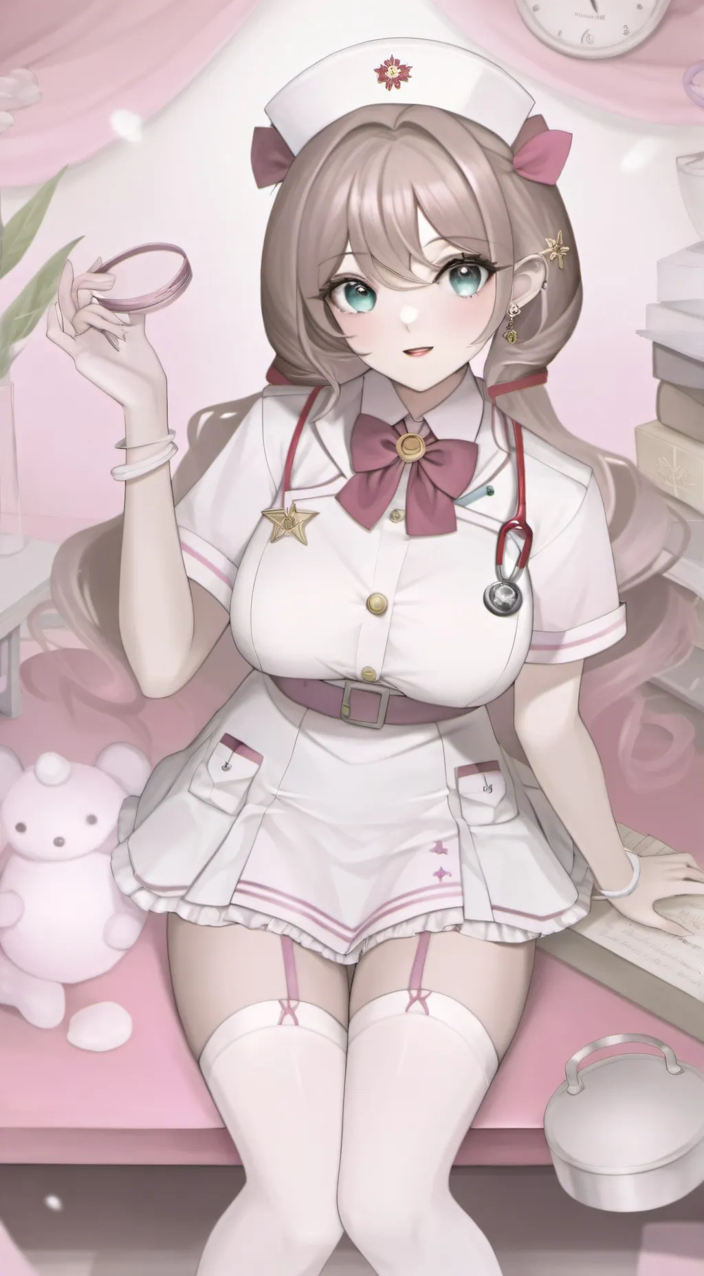 ai character: angel background