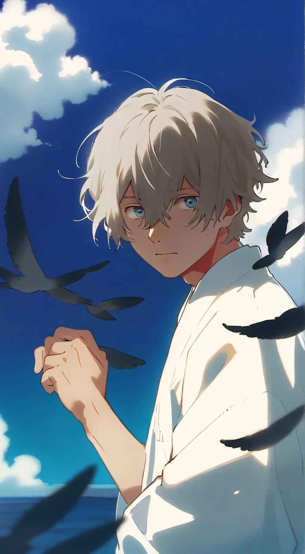 ai character: Венти background