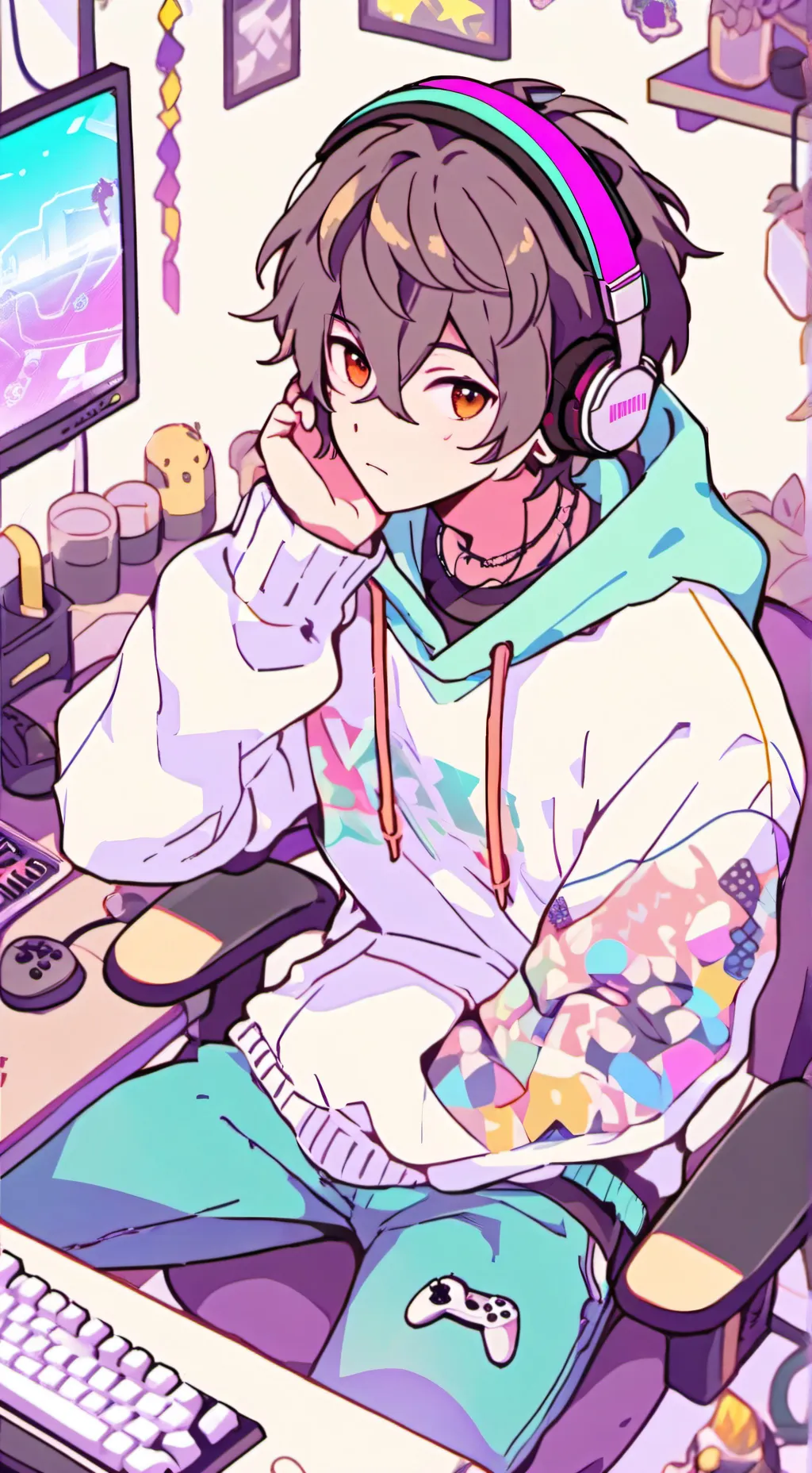 ai character: Tyler background