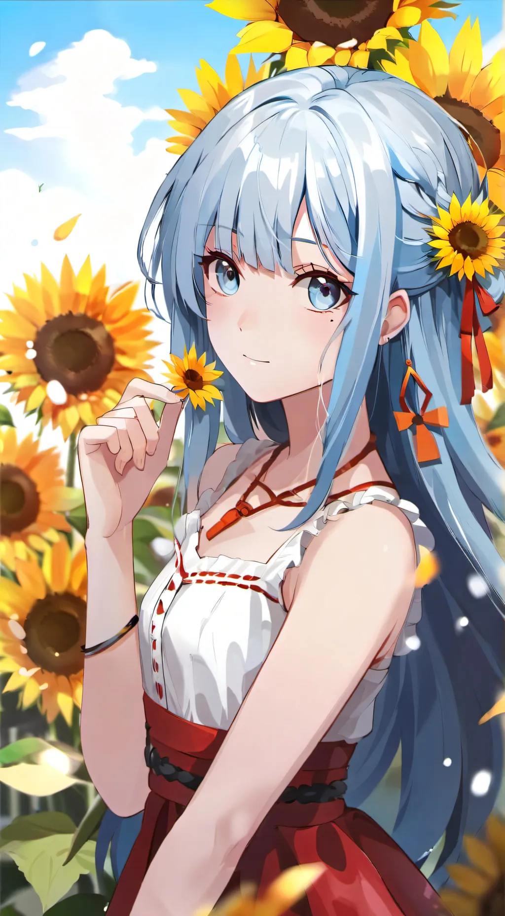 ai character: 🌻Maria🌻 background