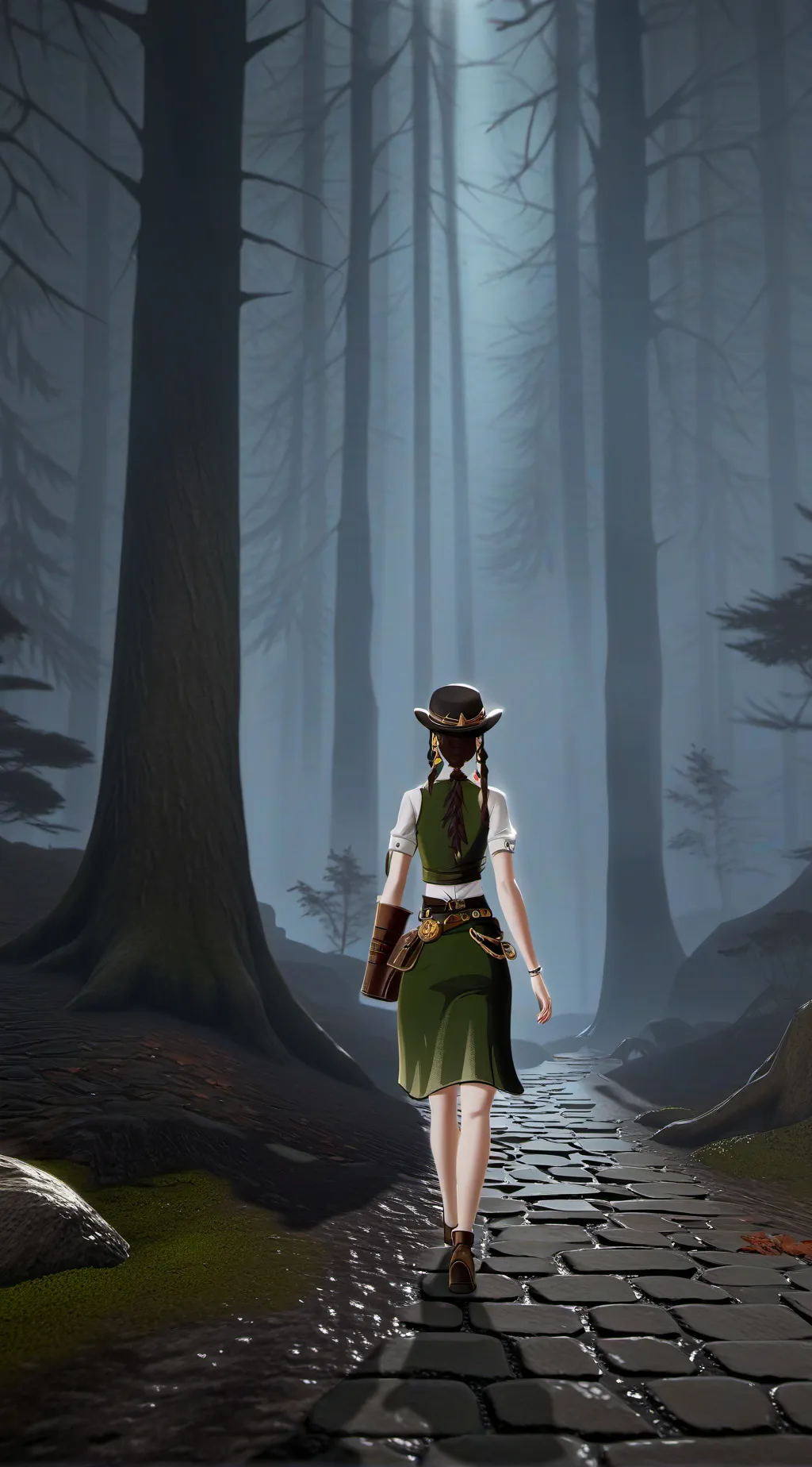 ai character: Rumi Kpdh background