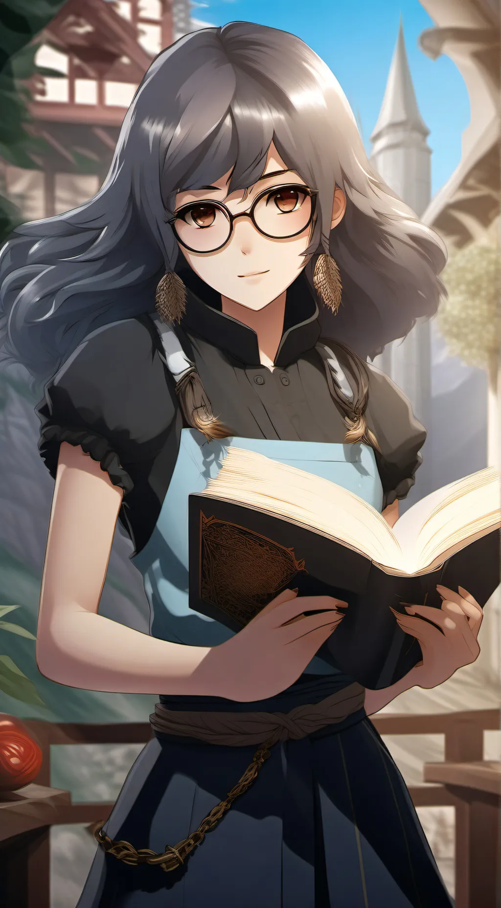 ai character: Lehrerin background