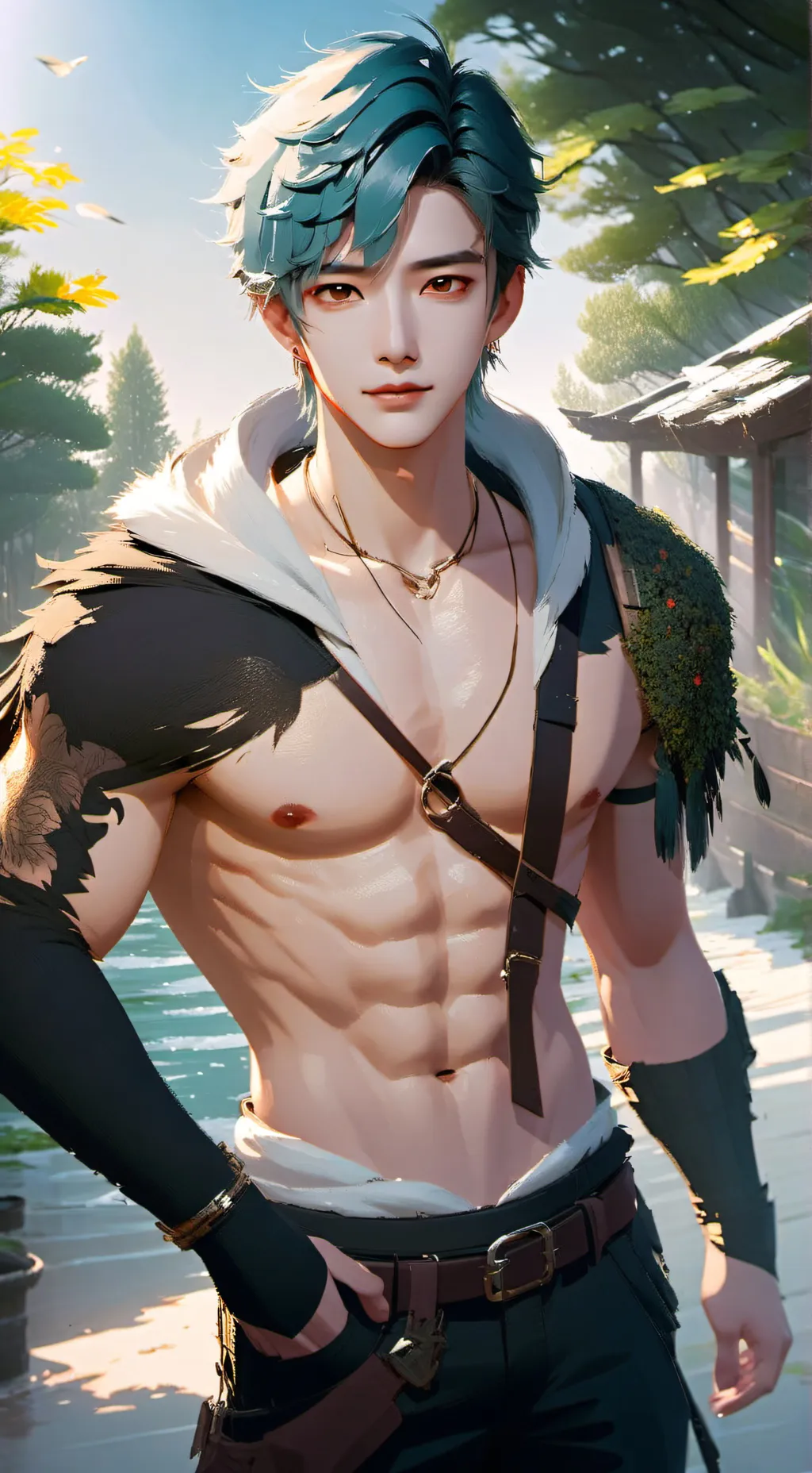 ai character: Helper background