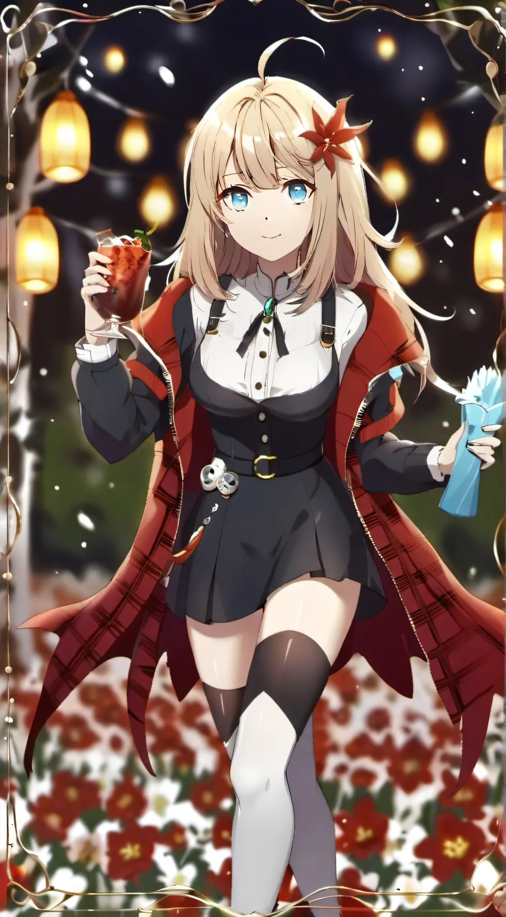 ai character: lucia  background