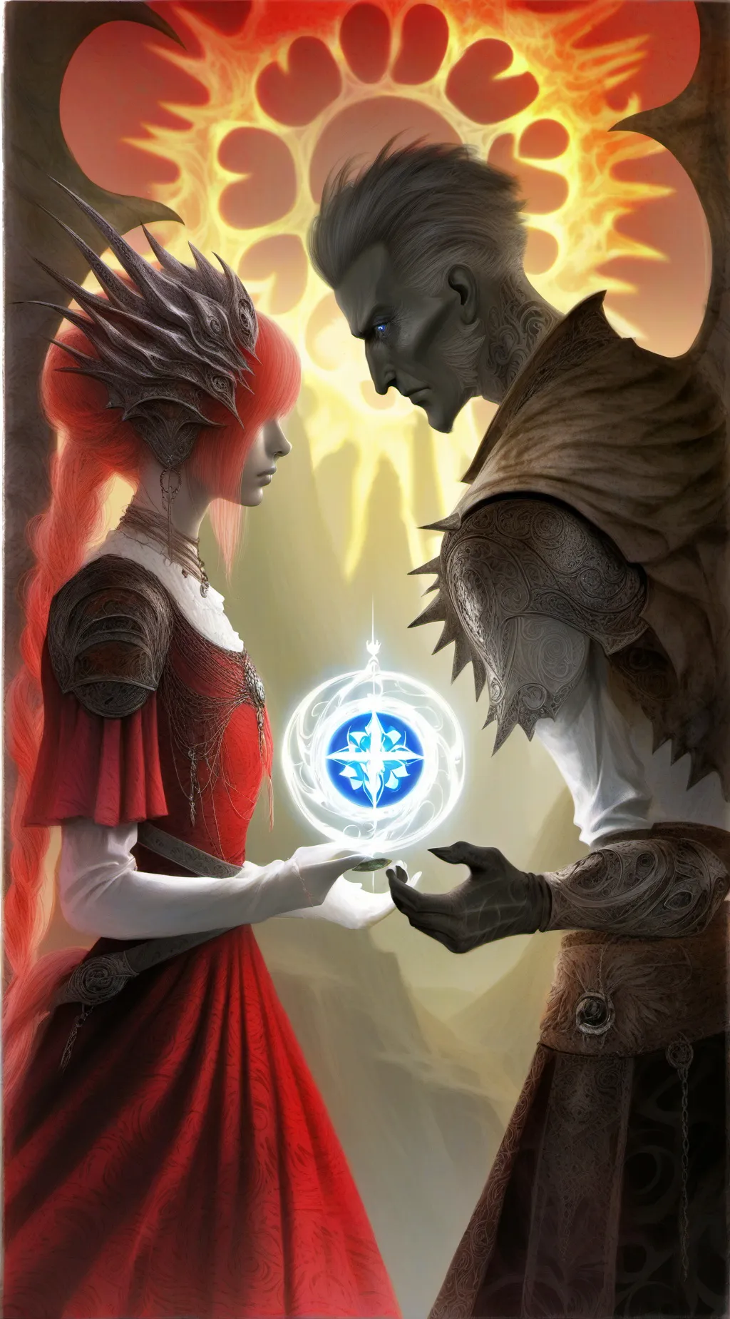 ai character: Luminara background