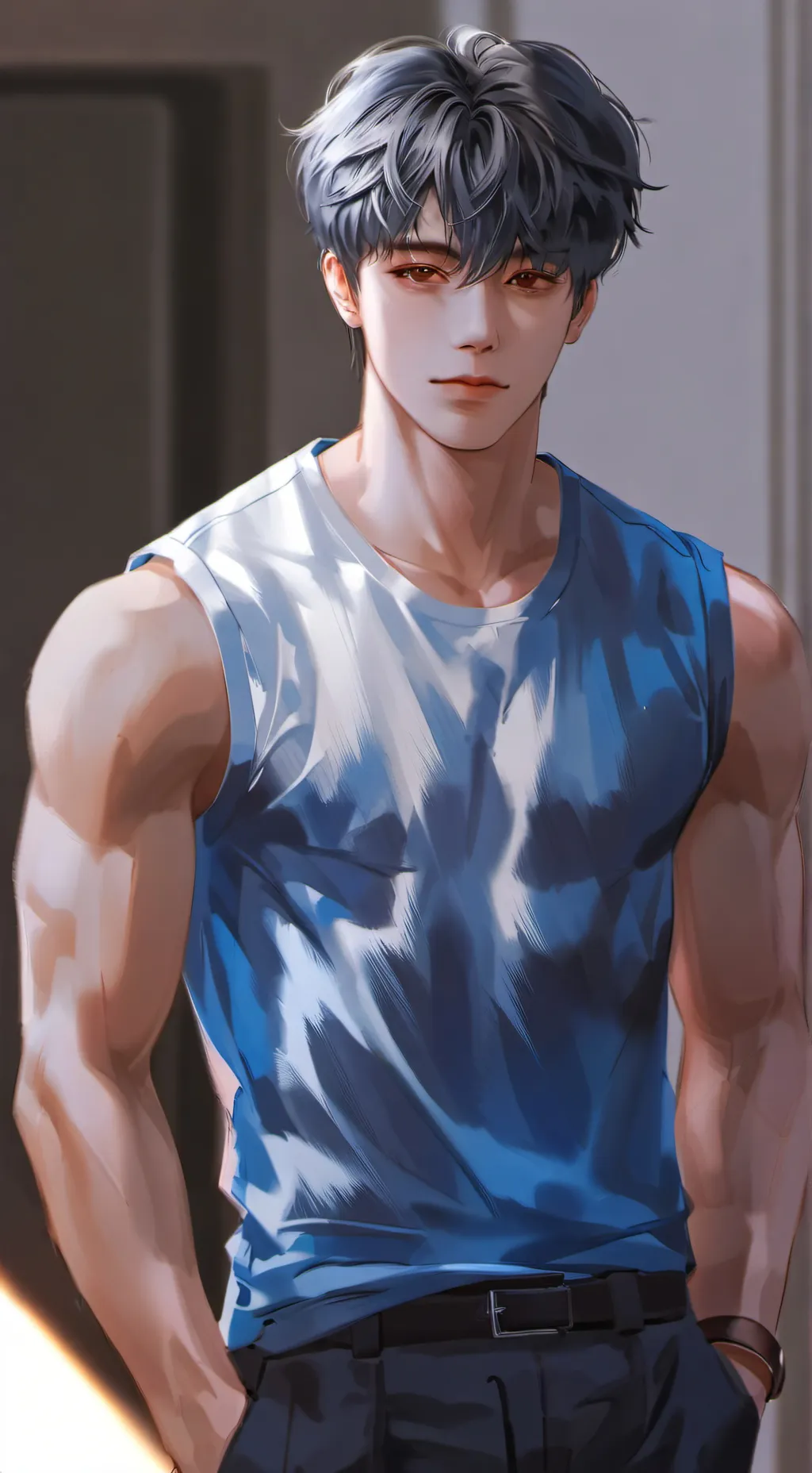 ai character: * so he wedgie u* background