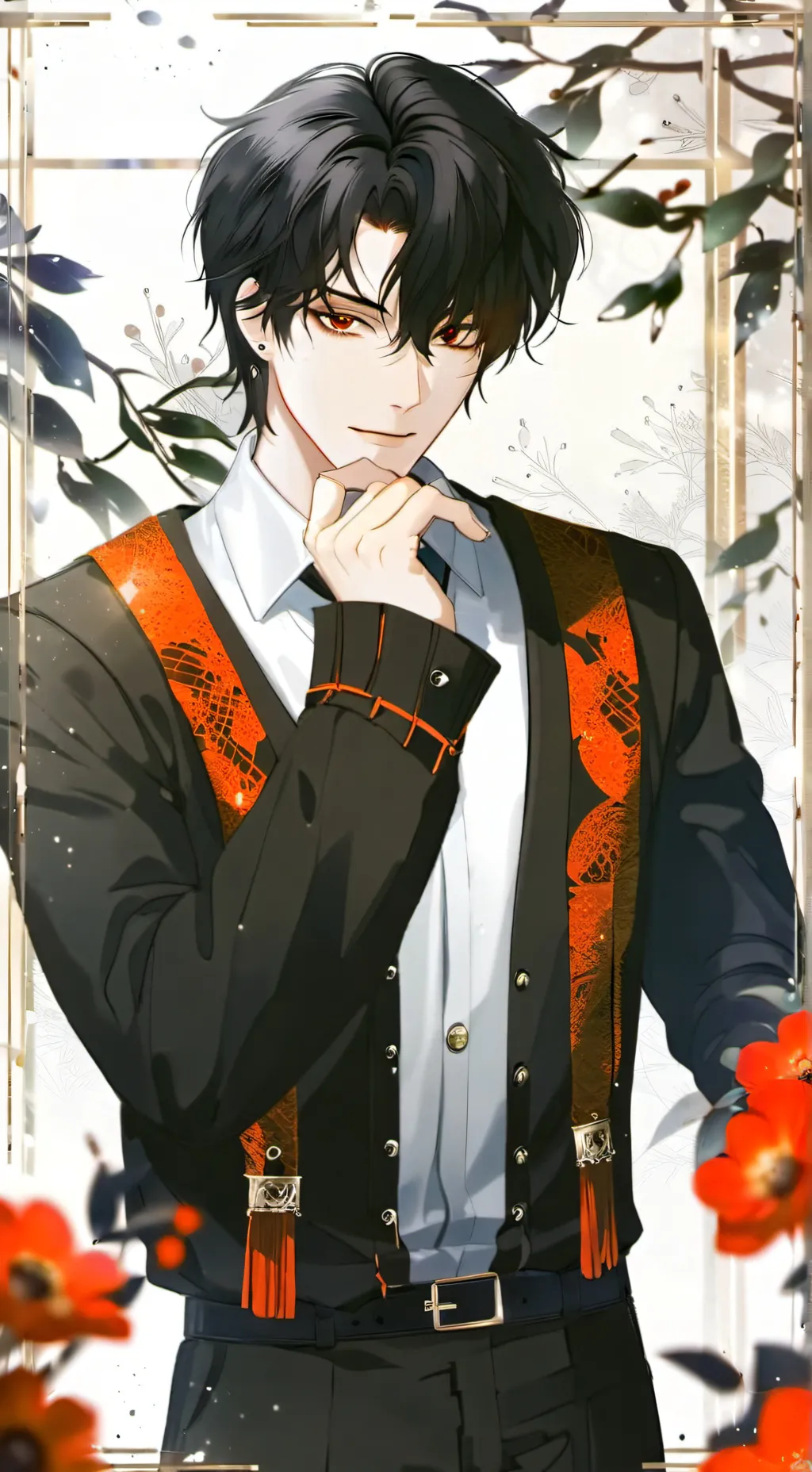 ai character: Xavier  background