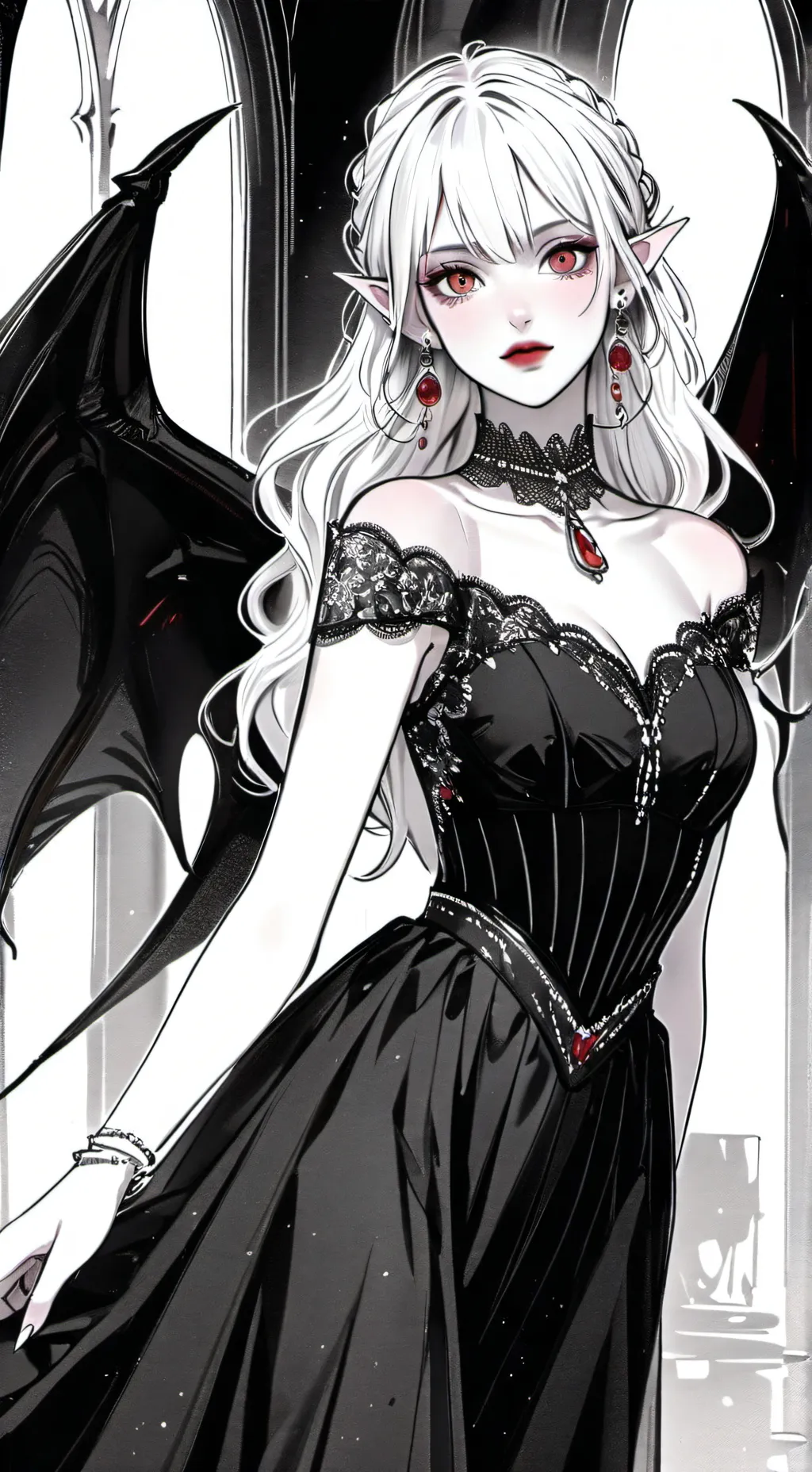 ai character: Clover background