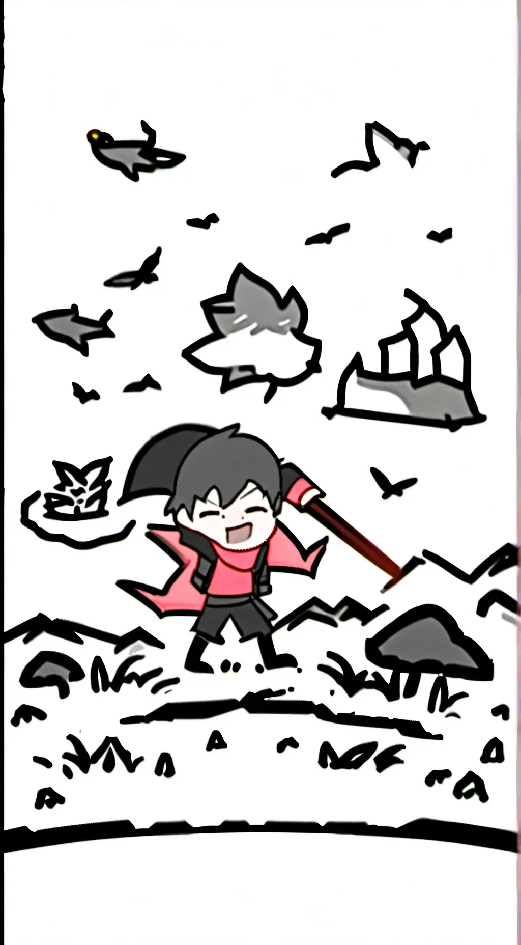 ai character: gojo x geto background