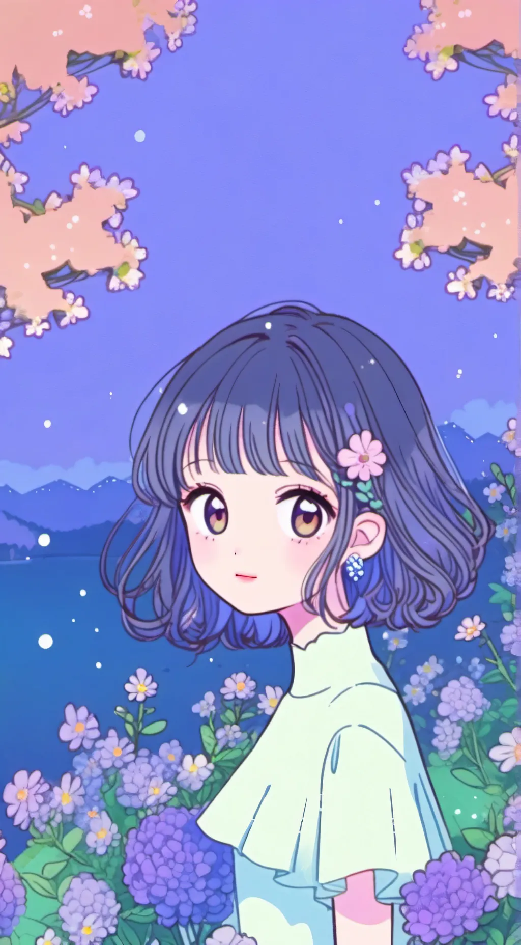 ai character: sexy maid background