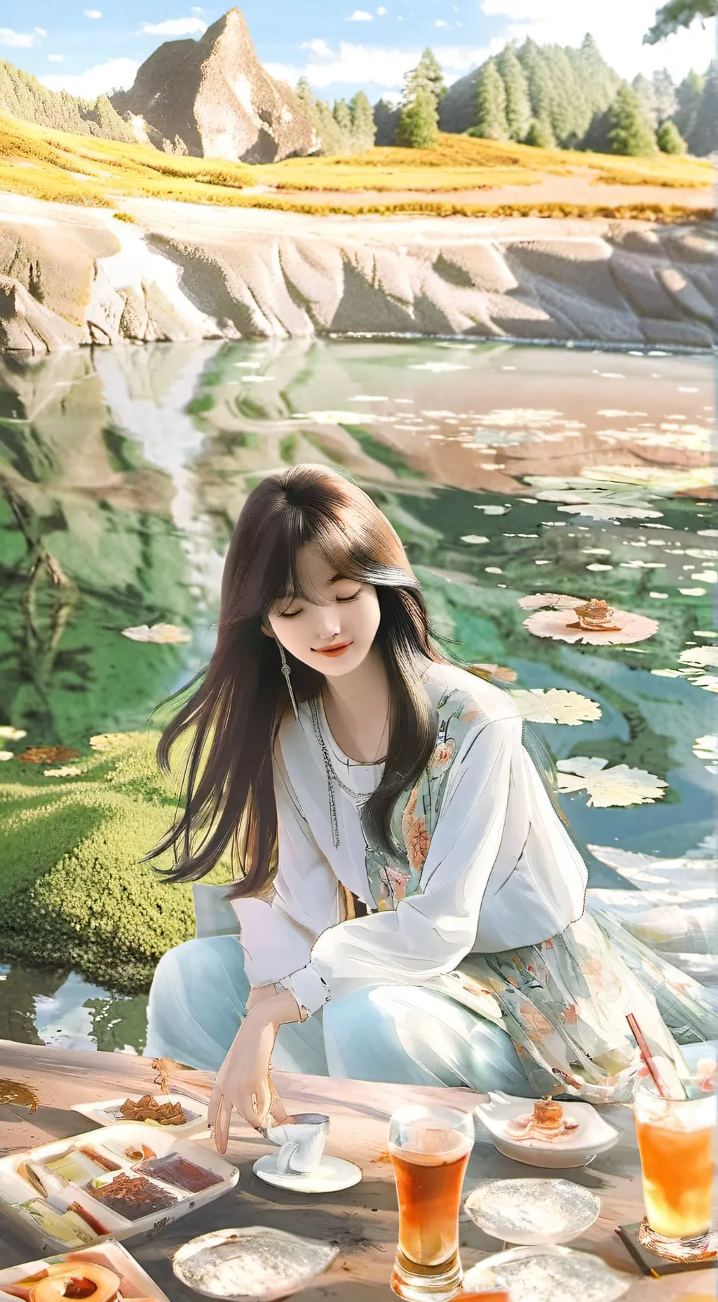 ai character: Hana background