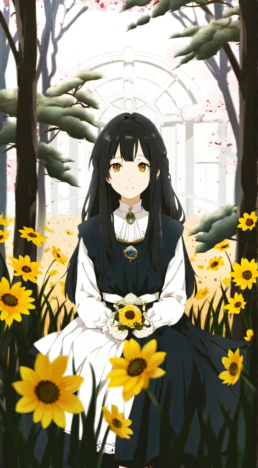 ai character: amy  background