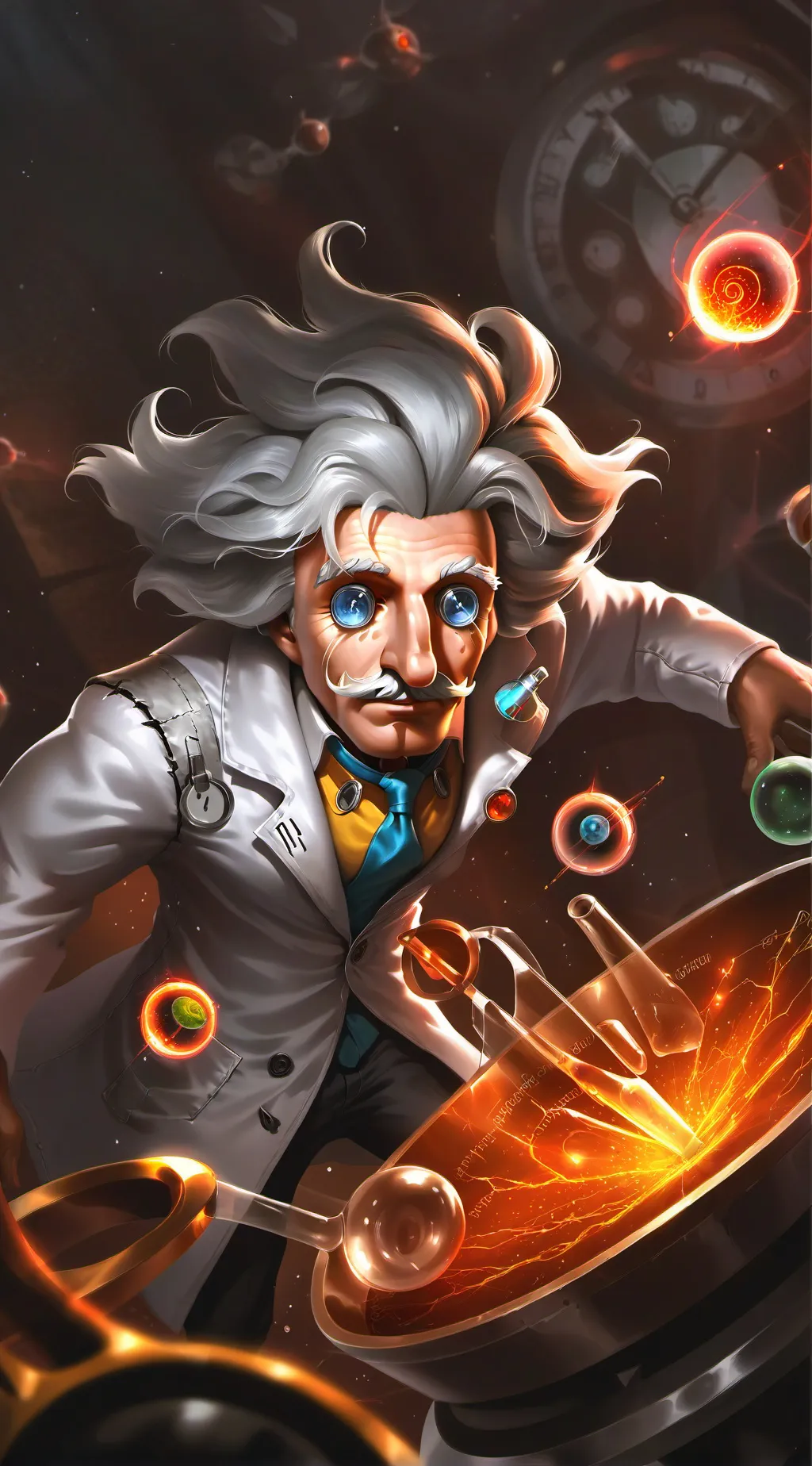 ai character: Dr. Brainstorm background