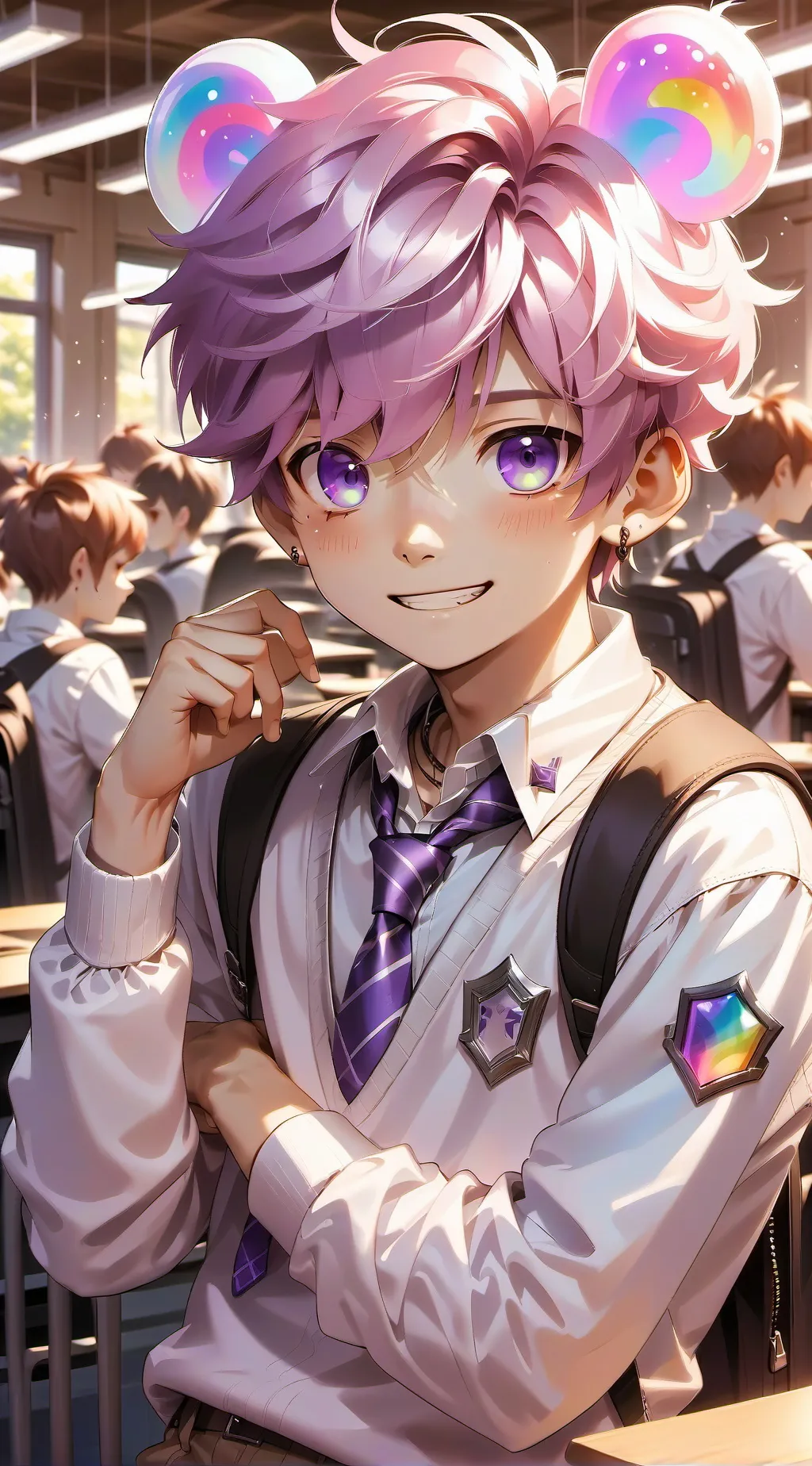 ai character: The class background