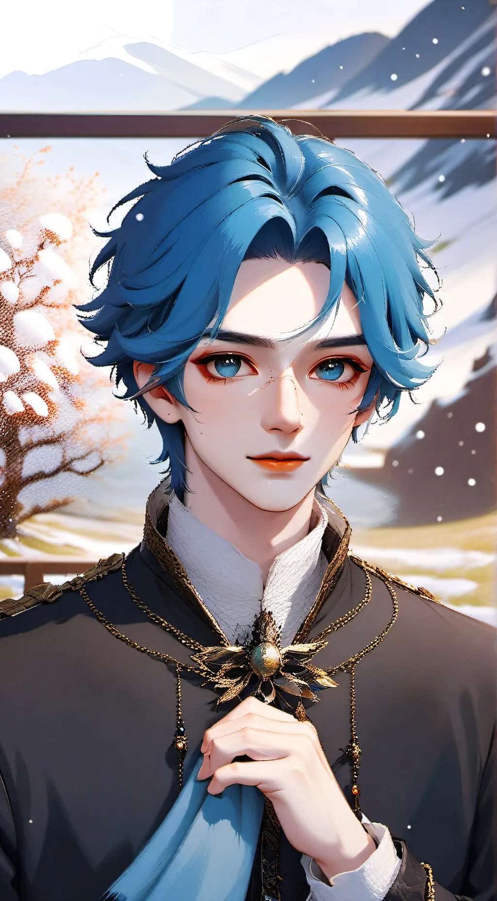 ai character: ★Zane Khai★ background