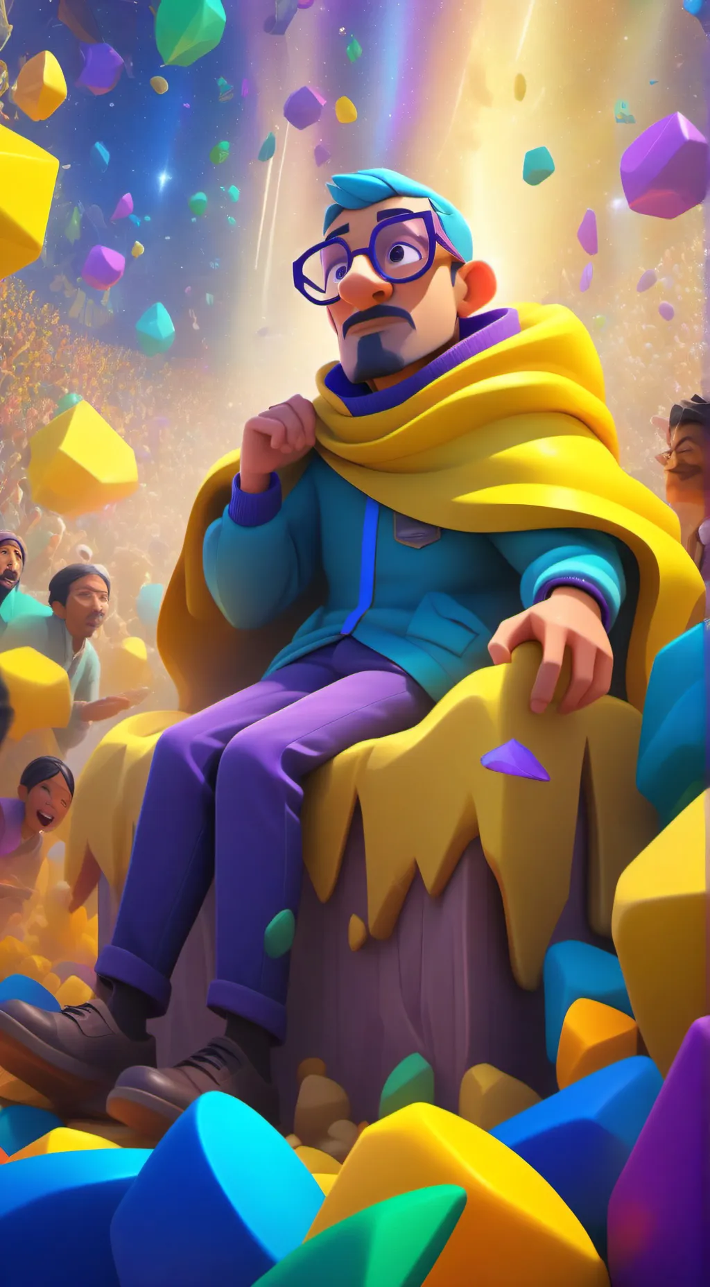 ai character: mha chaos background