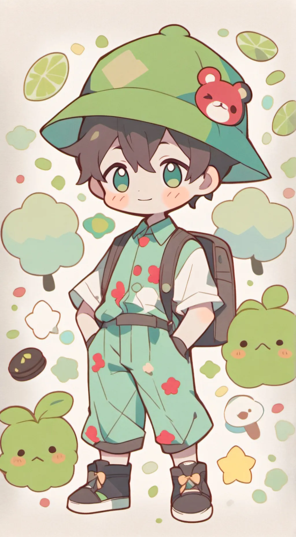 ai character: Pete background