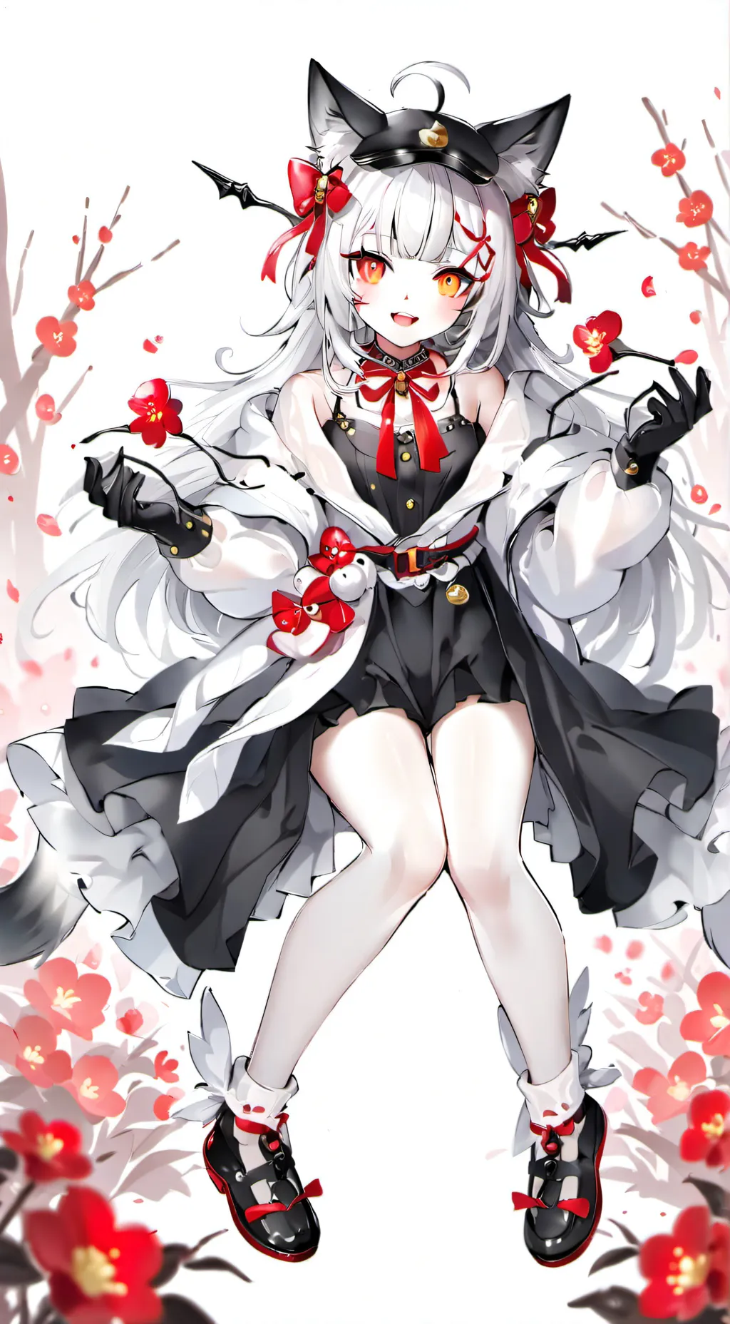 ai character: Neko infection background